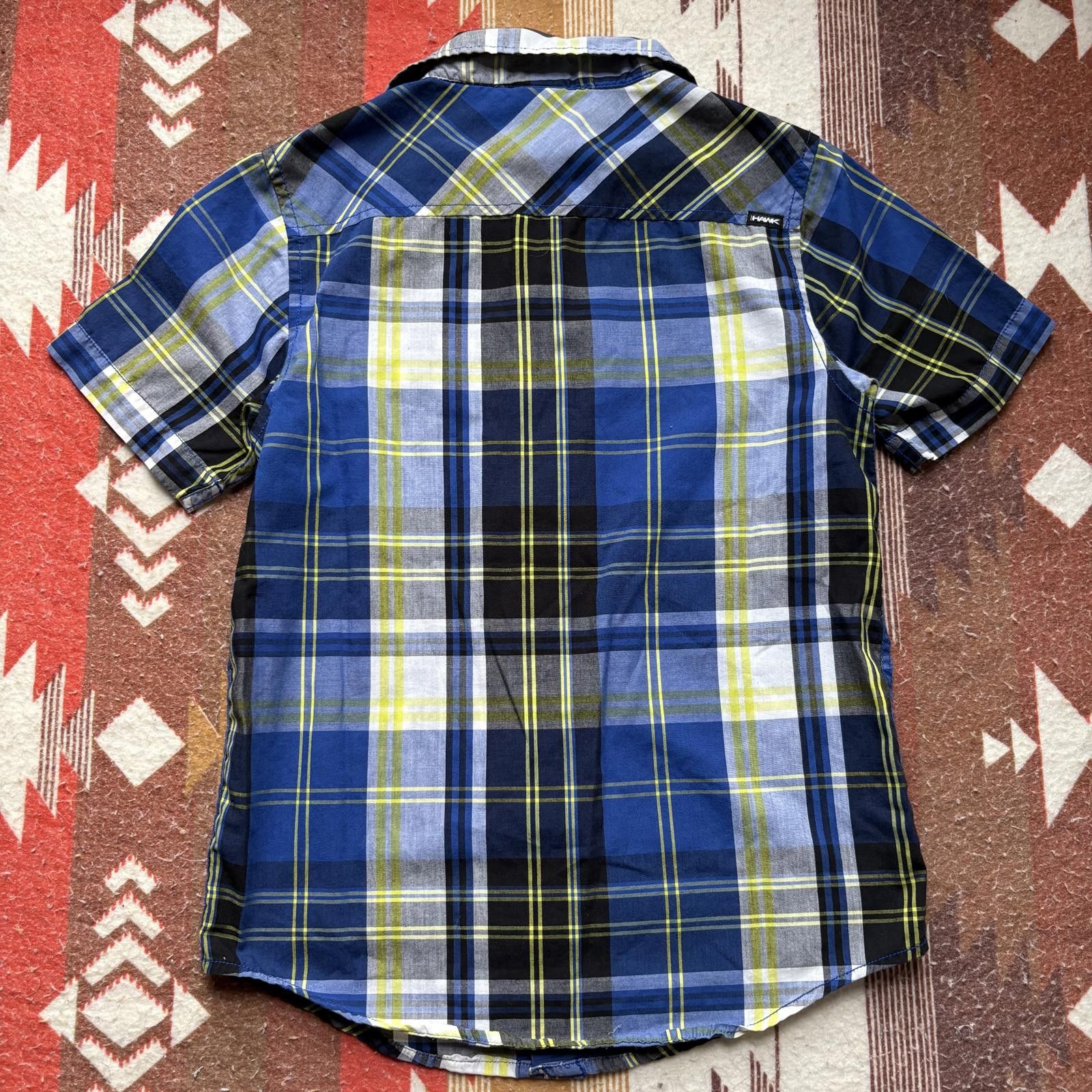 Tony Hawk Vintage Y2K Plaid Tony Hawk Skater Grunge Button Up Shirt Size US S / EU 44-46 / 1 - 4 Thumbnail