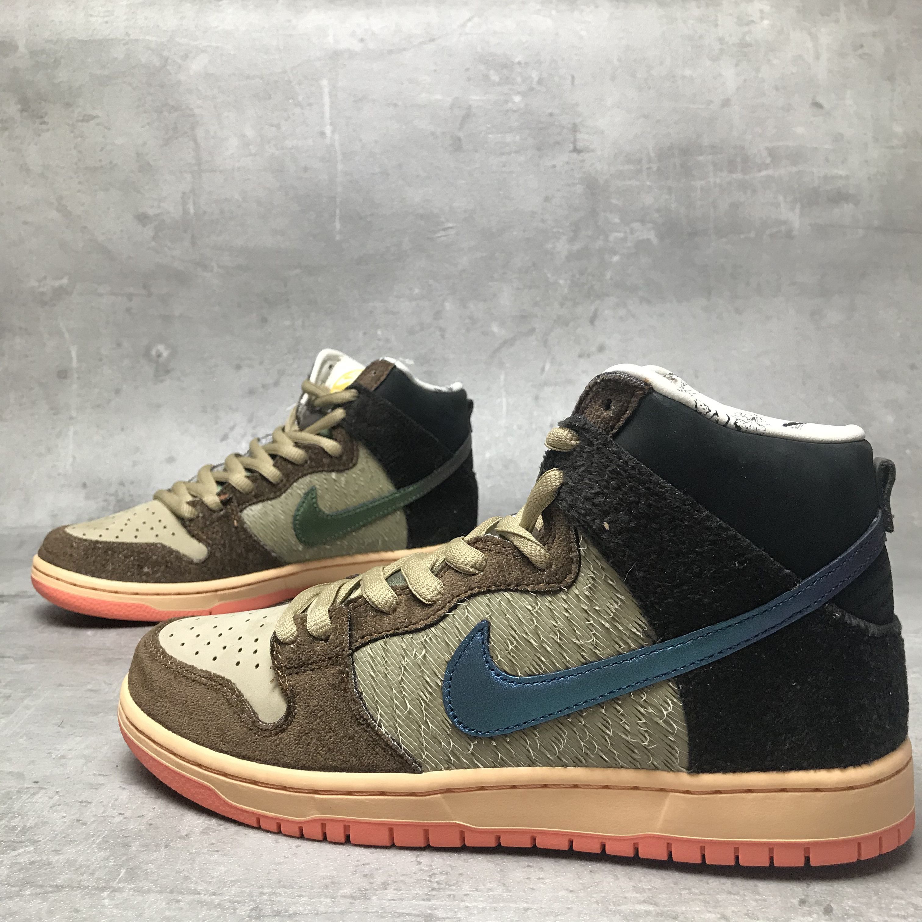 CNCPTS × Nike Nike SB Dunk High Concepts Turdunken Mallard Size US 8 / EU 41 - 2 Thumbnail