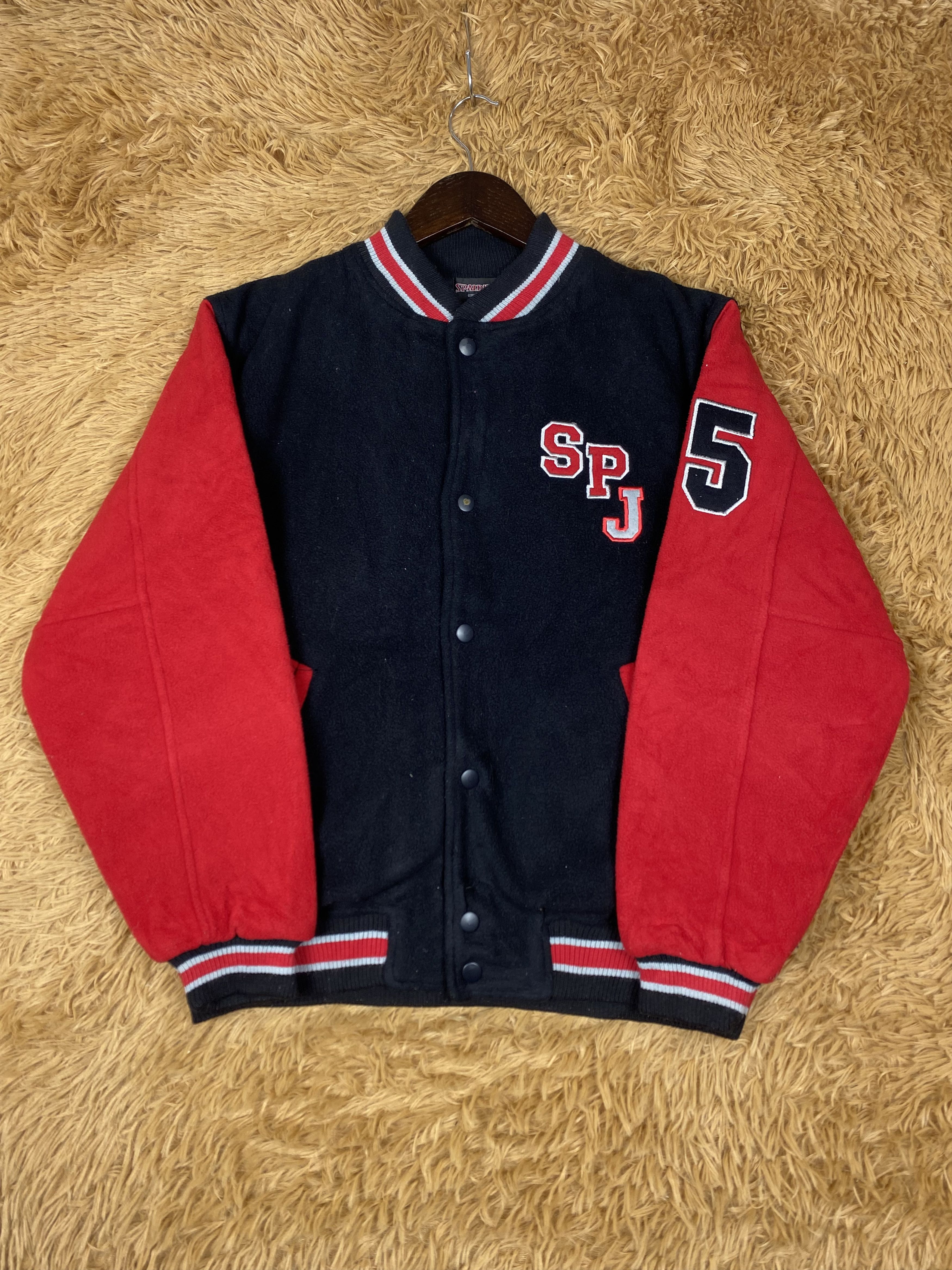 Spalding Vintage Spalding Varsity Jacket DJ0393 Size US S / EU 44-46 / 1 - 4 Thumbnail