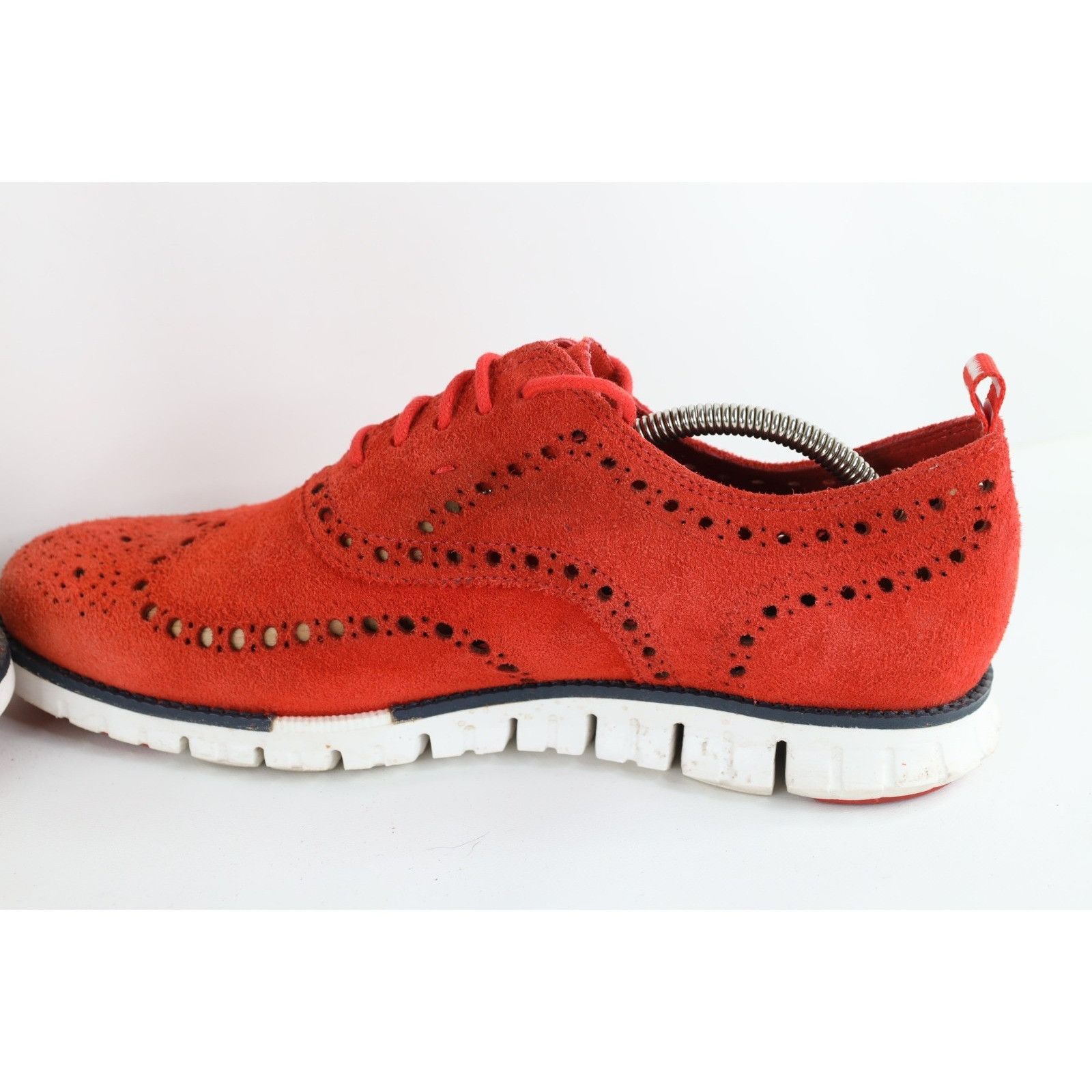 Cole Haan Cole Haan Zerogrand Suede Leather Oxford Wingtips Shoes Size US 10 / EU 43 - 8 Thumbnail