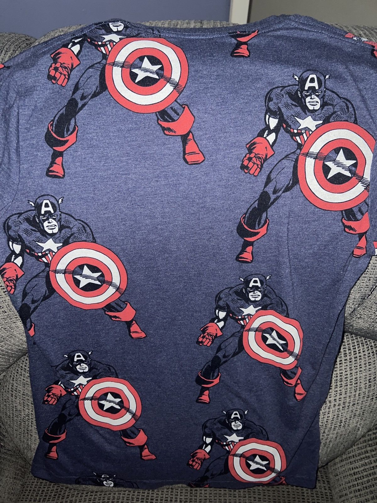 Marvel Comics Marvel Comics Captain America All-Over Tee Size US M / EU 48-50 / 2 - 5 Thumbnail