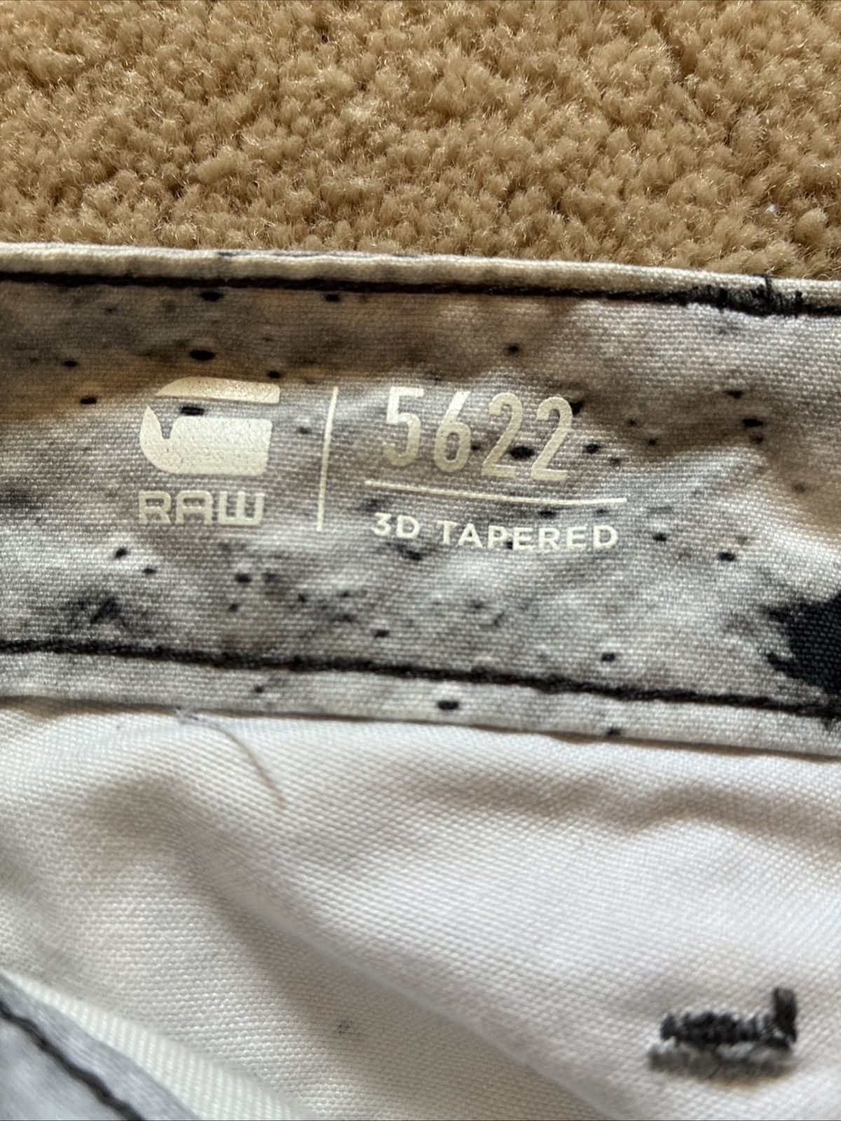 G-Star × Pharrell G-Star RAW Elwood X25 “Moon Print” W31 – Pharrell Williams Size US 31 - 2 Thumbnail