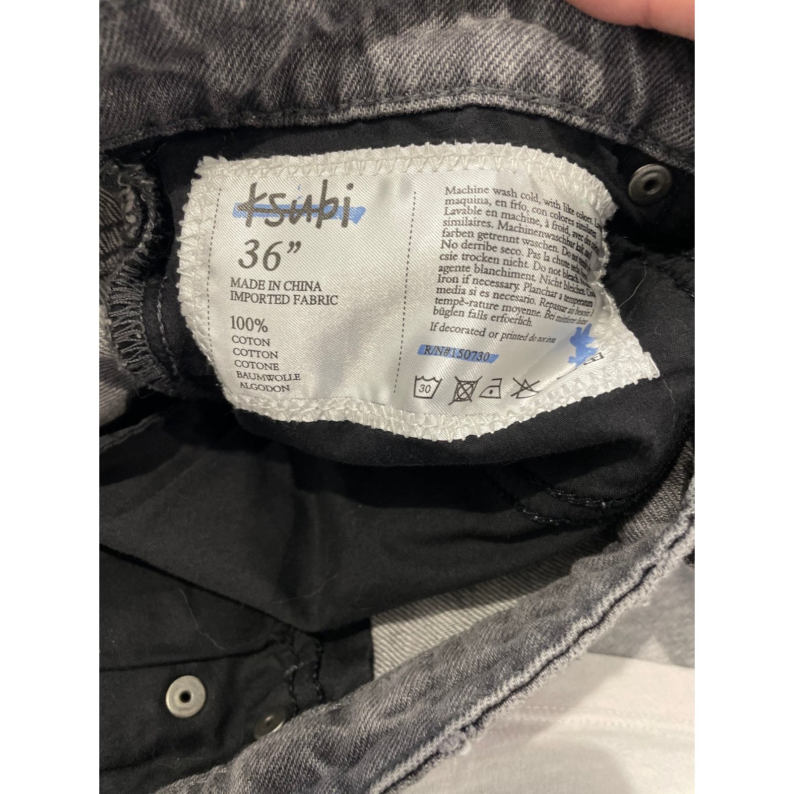 Ksubi Ksubi Grey Distressed Jeans Size US 36 / EU 52 - 3 Thumbnail