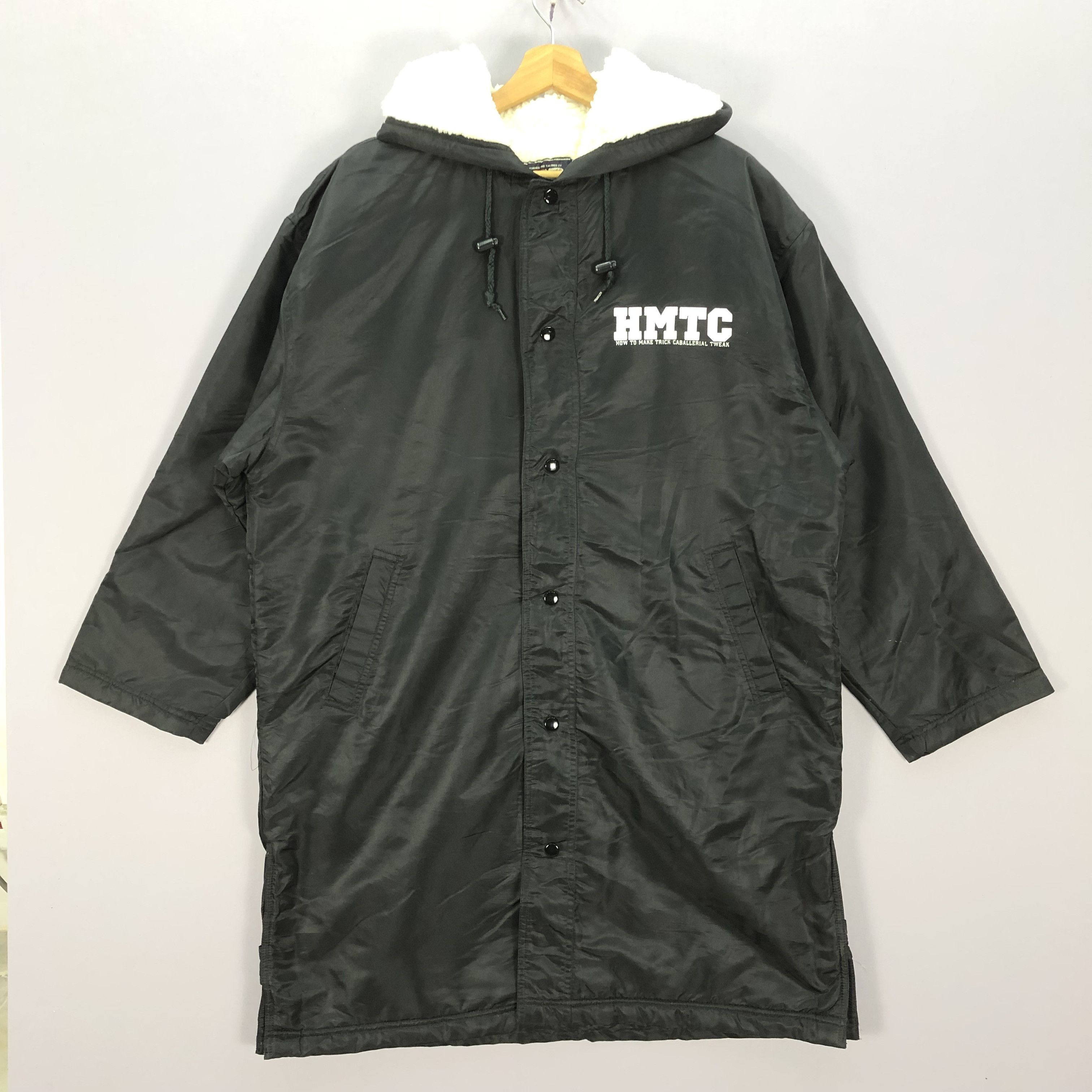 Japanese Brand × Vintage Vintage Minnesota White Bears Fleece Coach Hoodie Jackets Size US L / EU 52-54 / 3 - 2 Thumbnail