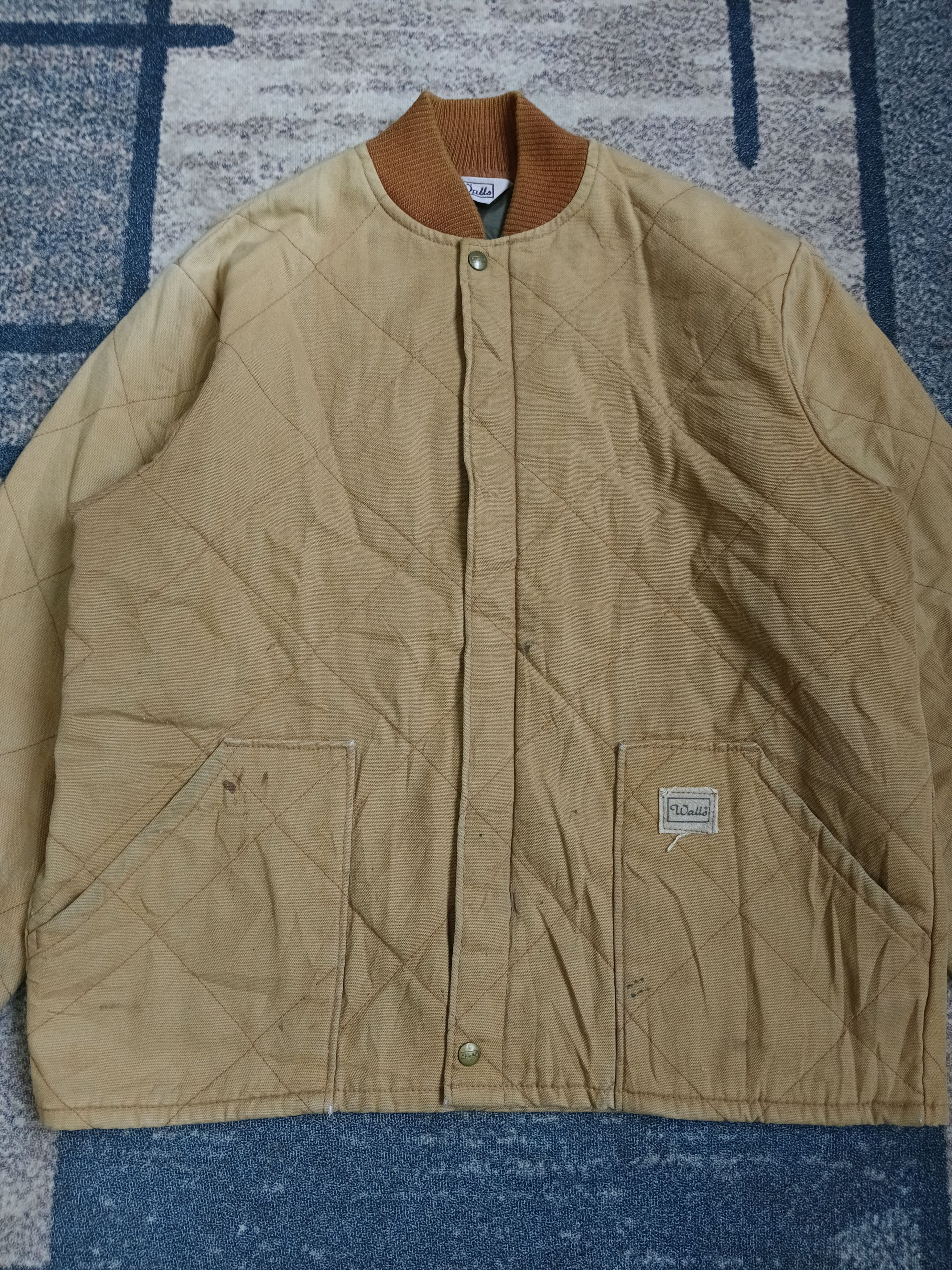Vintage VINTAGE DISTRESSED WALLS CHORE JACKET Size US L / EU 52-54 / 3 - 8 Thumbnail