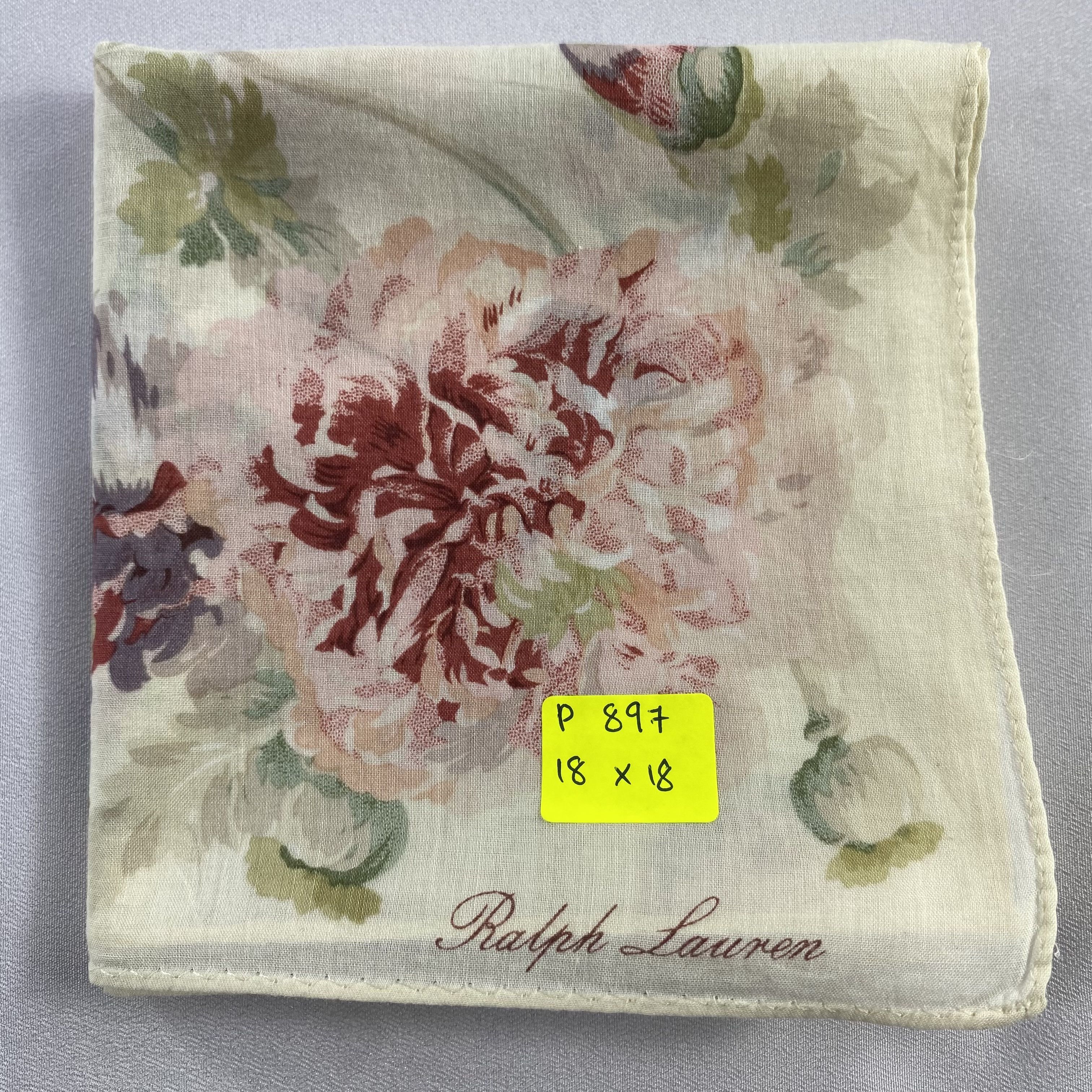 Ralph Lauren × Vintage Ralph Lauren Handkerchief / Neckerchief / Bandana-P897 Size ONE SIZE - 5 Thumbnail