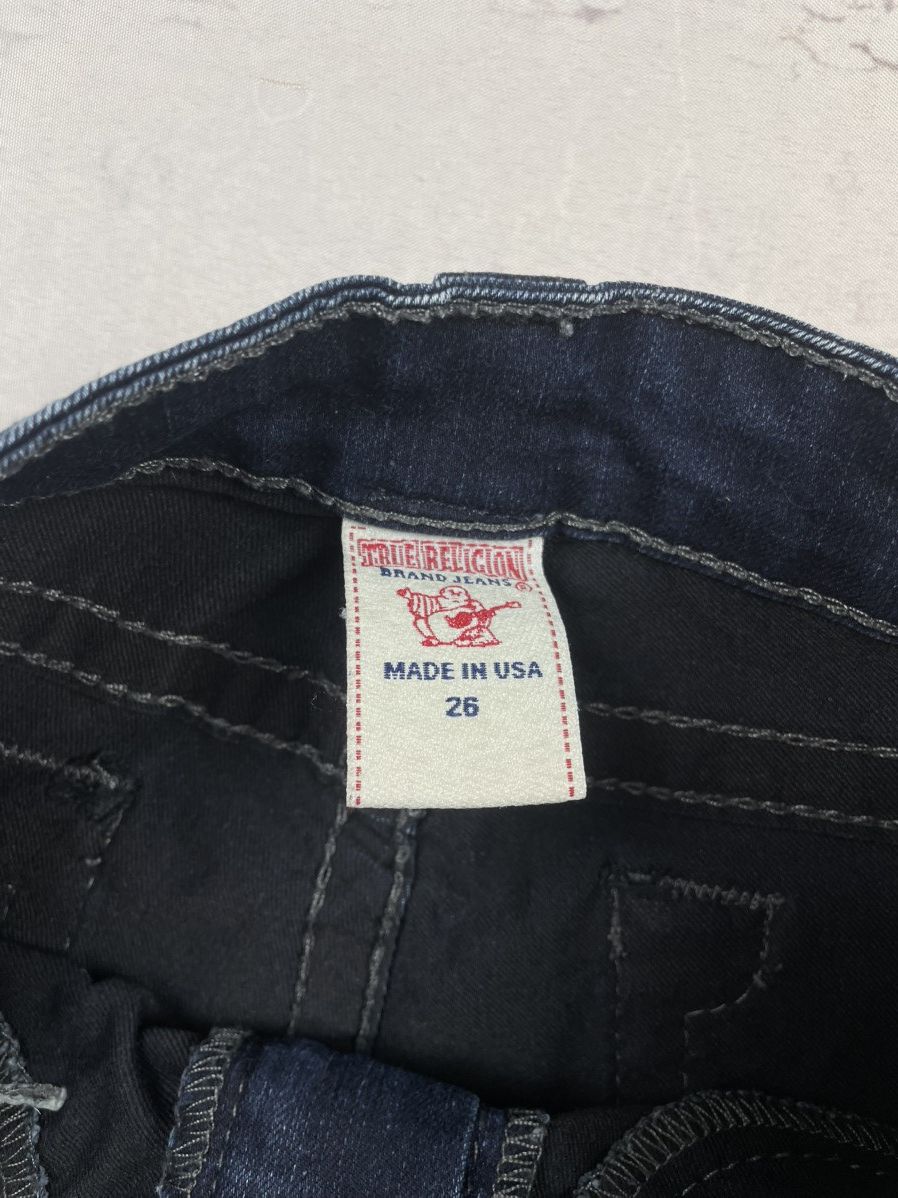 True Religion True Religion (Women’s) Section Malle Skinny W26 L27 Navy Size 26" / US 2 / IT 38 - 4 Thumbnail