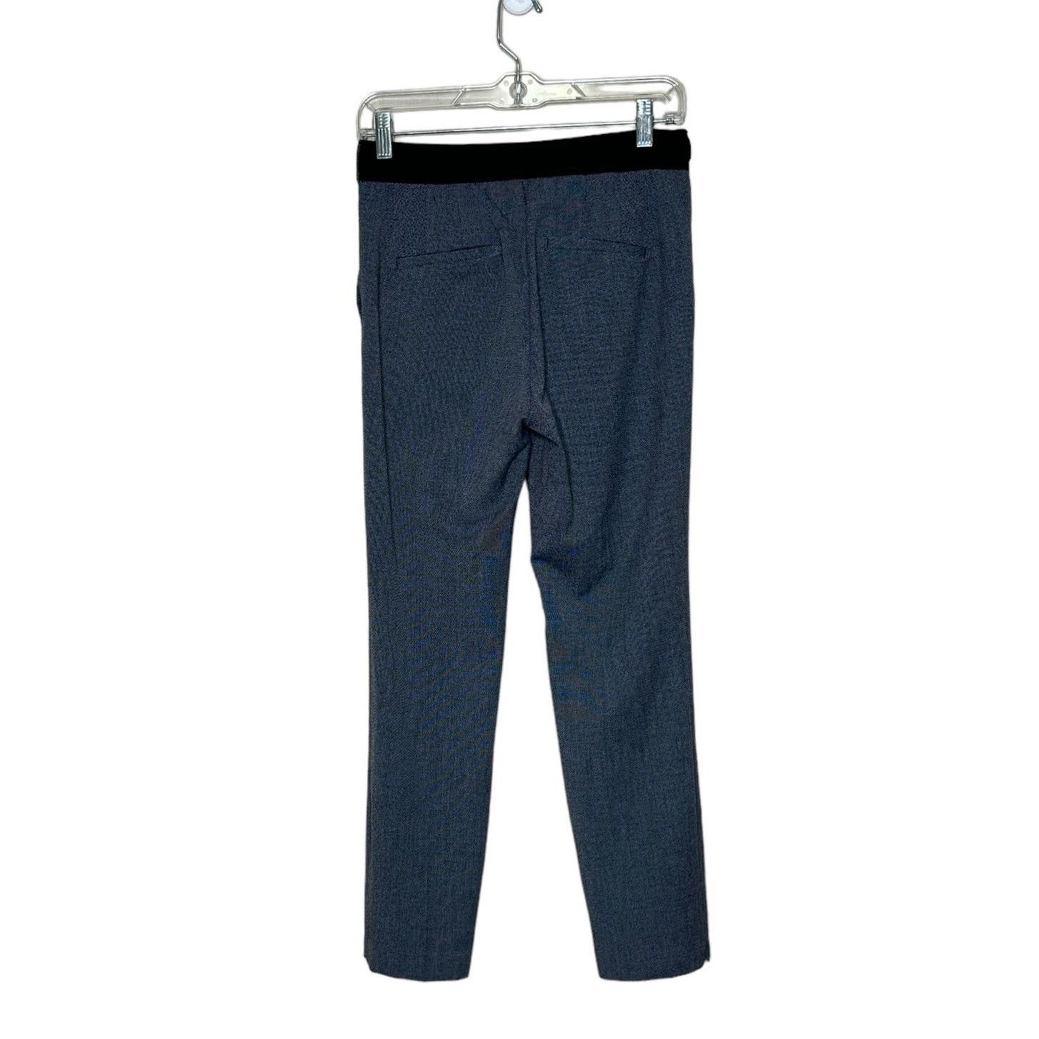 Zara Zara black semi skinny legs dressy pants size small Size 30" / US 8 / IT 44 - 2 Thumbnail