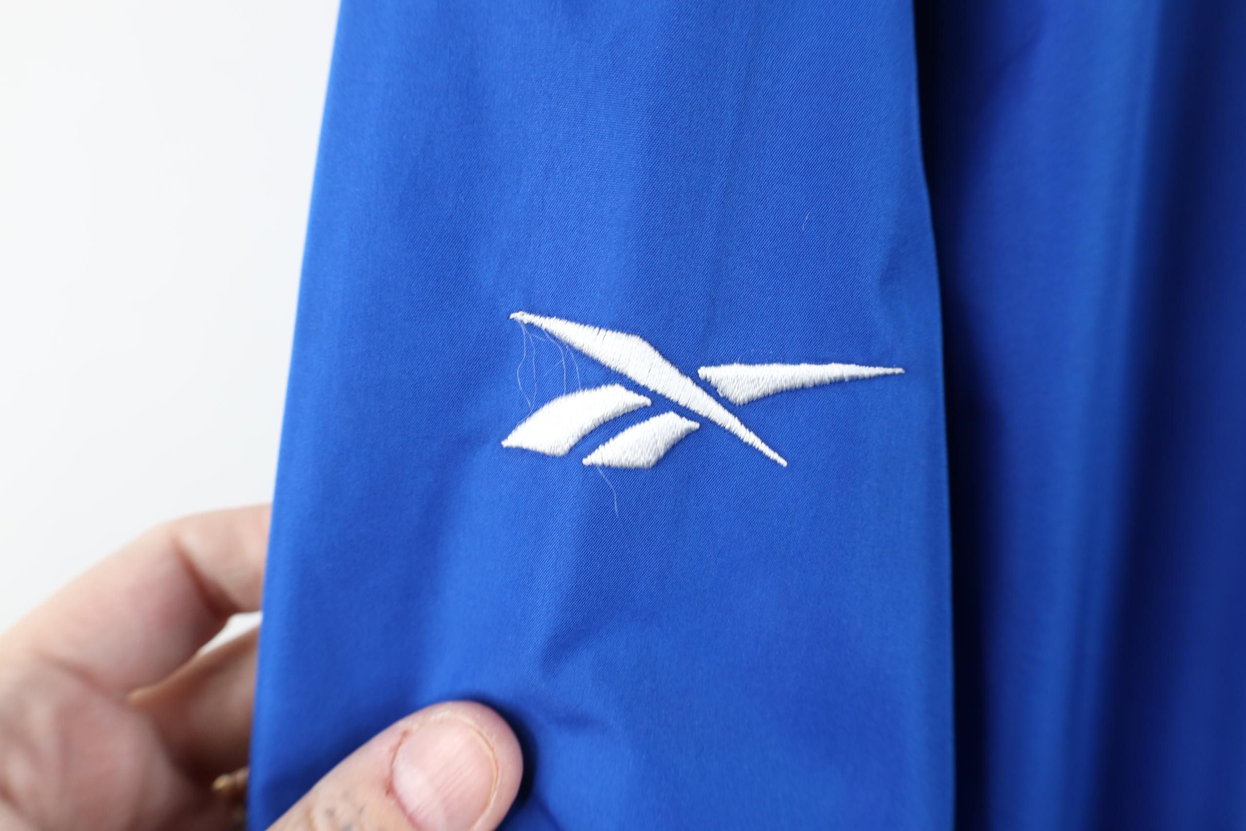 Reebok Vintage 90s Reebok Lined Pullover Windbreaker Jacket Blue Size US XXL / EU 58 / 5 - 5 Thumbnail