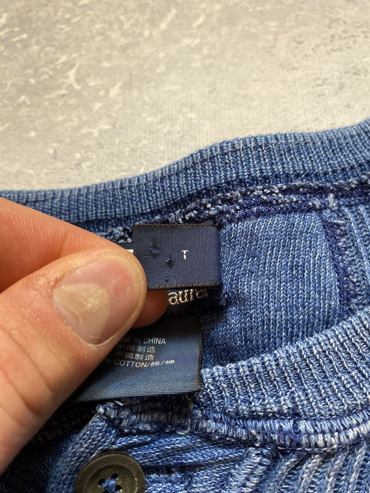 Polo Ralph Lauren Vintage Blue Polo Ralph Lauren Mens Sweater Size XL Size US XL / EU 56 / 4 - 12 Thumbnail
