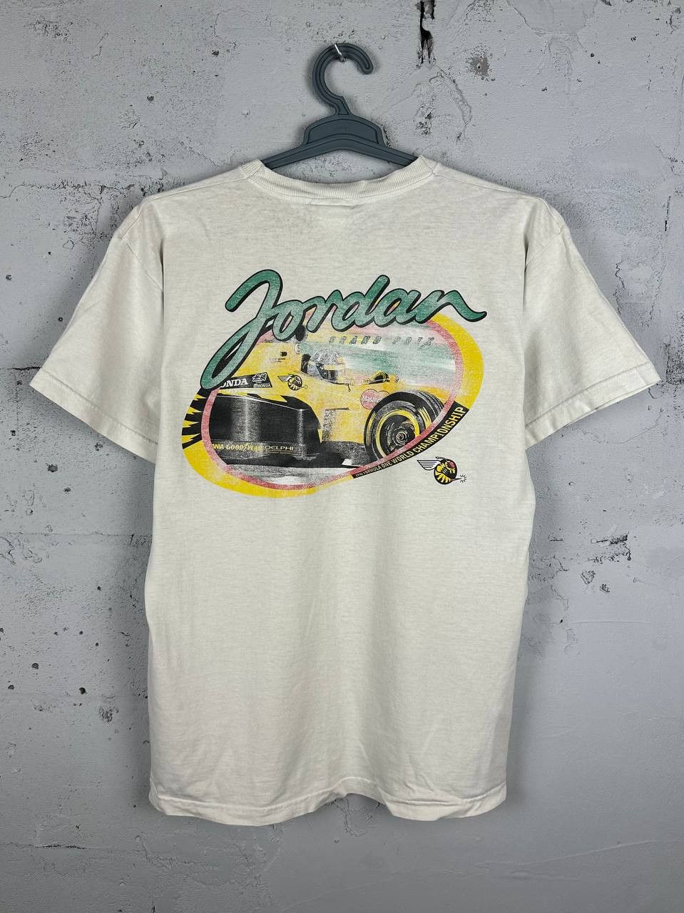 Formula 1 Jordan Gran Prix Formula Uno 1998 Vintage T-Shirt Racing Size US L / EU 52-54 / 3 - 1 Thumbnail
