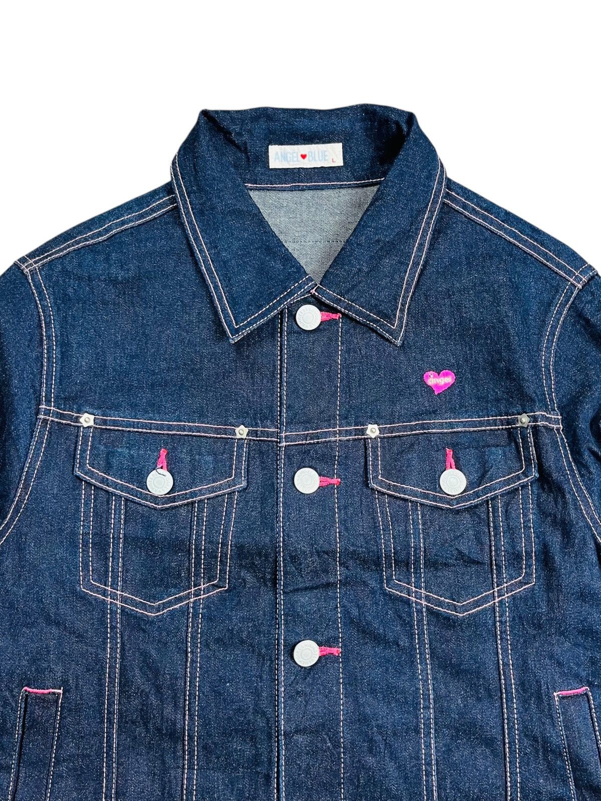 Angel Blue 2000s Angel Blue - Extra Longsleeve Denim Jacket Size US M / EU 48-50 / 2 - 11 Thumbnail