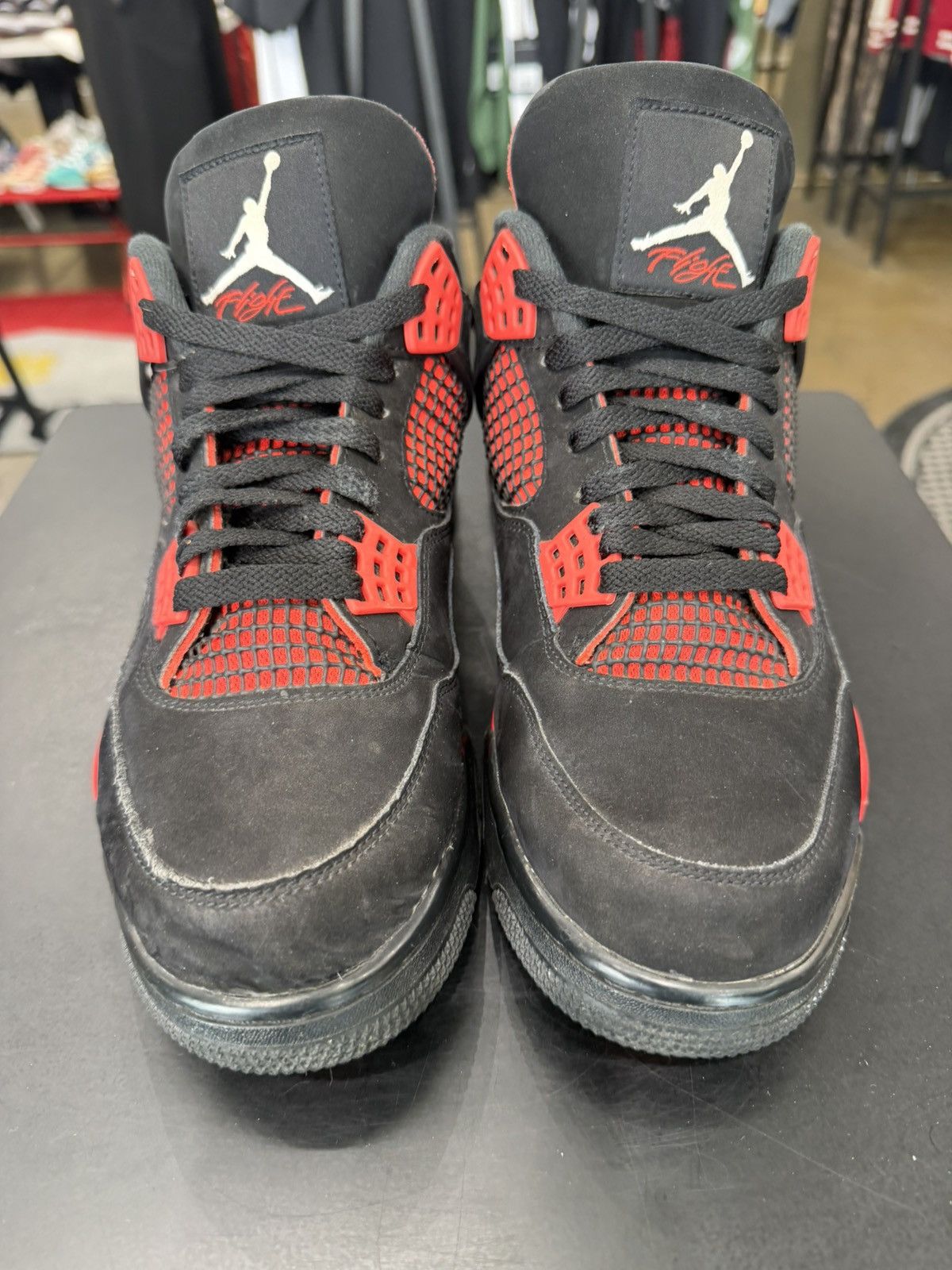 Jordan Brand Jordan 4 Red Thunder Size 10 (2022) Size US 10 / EU 43 - 2 Thumbnail