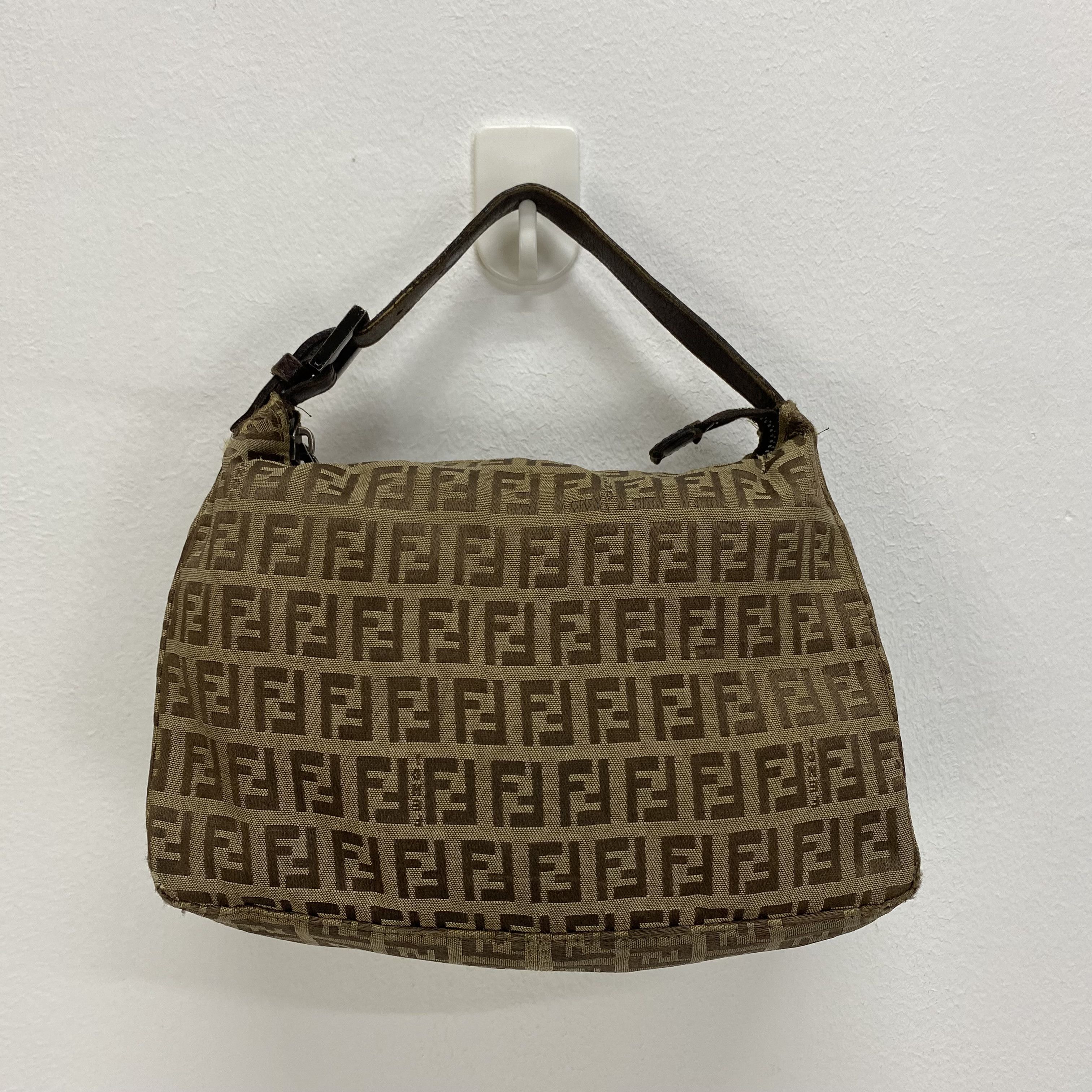 Fendi Vintage Fendi Zucca Mini Bag Hand Carry Size ONE SIZE - 9 Thumbnail