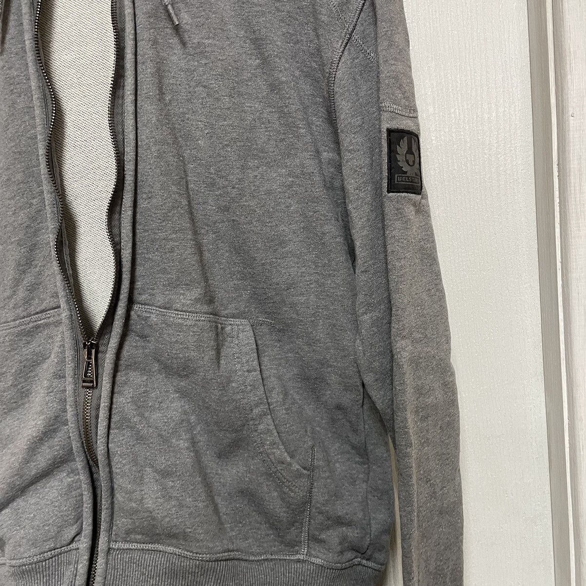 Belstaff Belstaff Casual zip Hoodie cold hooded moto racing old band Size US S / EU 44-46 / 1 - 3 Thumbnail