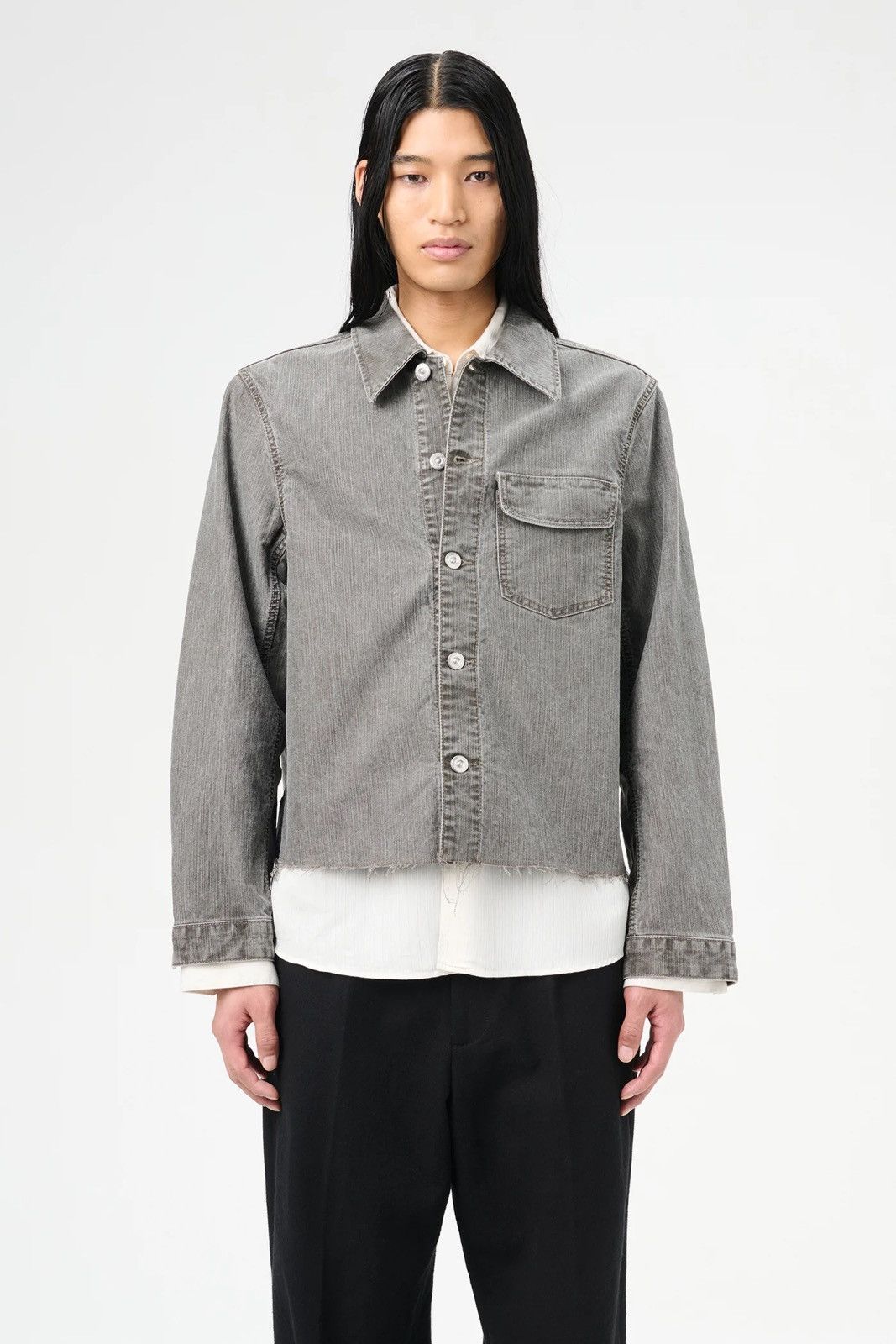 Our Legacy Rebirth Jacket Olive Black Wash Size US M / EU 48-50 / 2 - 4 Thumbnail