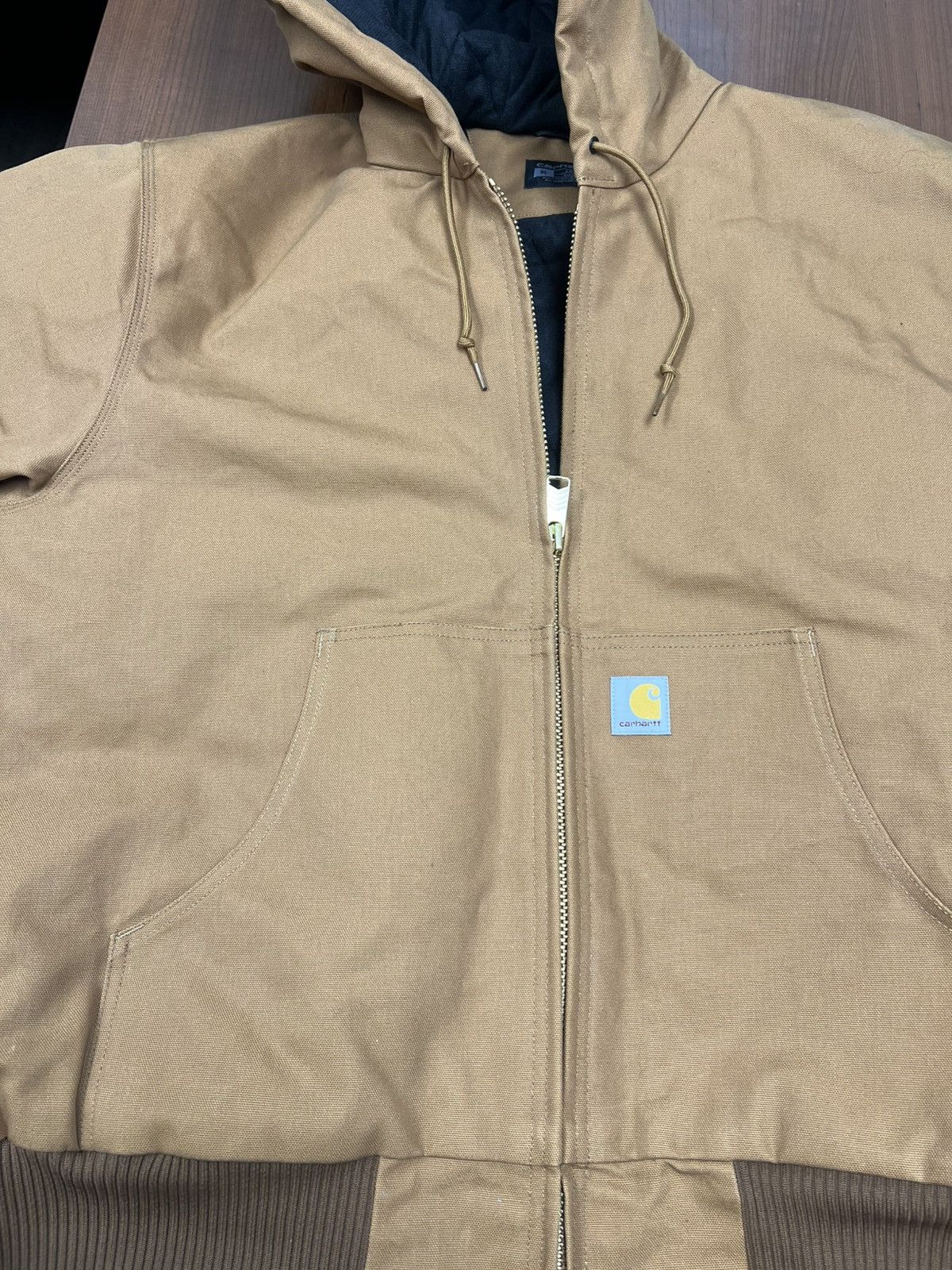 Carhartt Carhartt Men's Washed Duck Active Jacket Size US XL / EU 56 / 4 - 2 Thumbnail