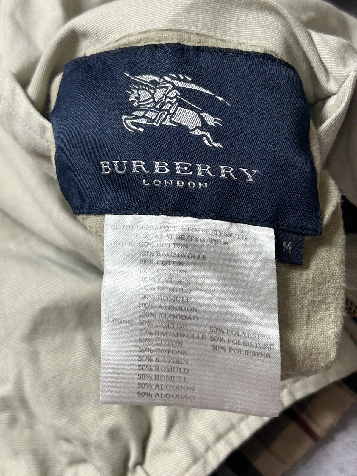Burberry Vintage Burberry Double Side Nova Check Bombers Jacket Size US M / EU 48-50 / 2 - 10 Thumbnail