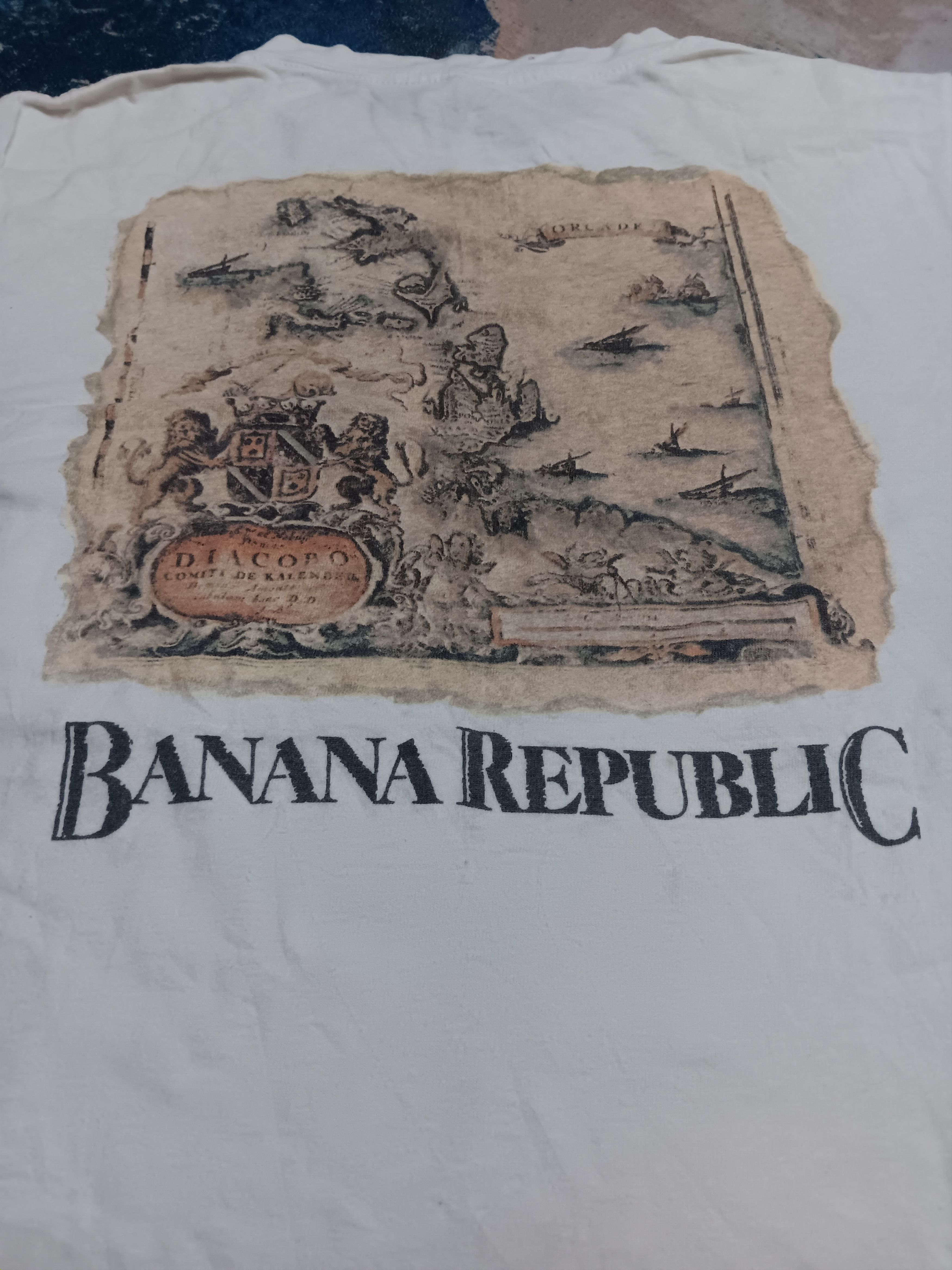 Banana Republic × Vintage Vintage Banana Republic Single Pocket T-shirts Size US M / EU 48-50 / 2 - 2 Thumbnail