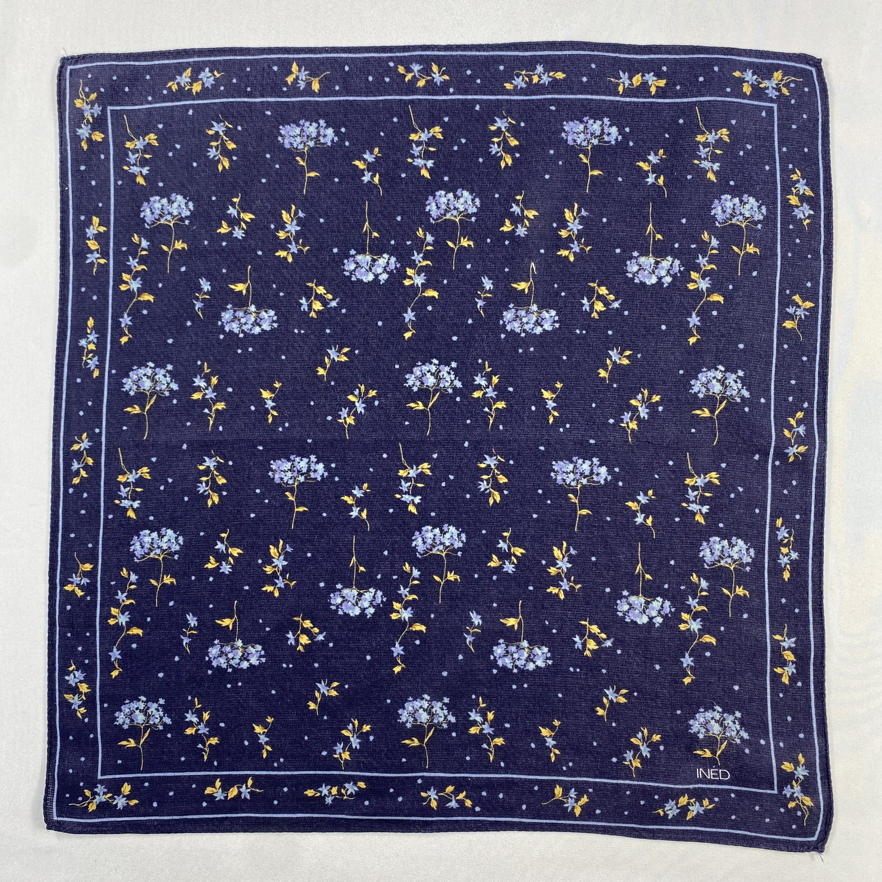 Vintage × Yohji Yamamoto Ined Yohji Yamamoto Handkerchief Neckerchief / Bandana-P887 Size ONE SIZE - 1 Thumbnail