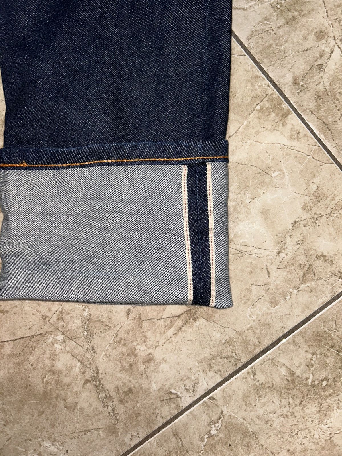 Naked & Famous Naked & Famous ‘11 oz Stretch Selvedge’ weird guy Size US 34 / EU 50 - 4 Thumbnail