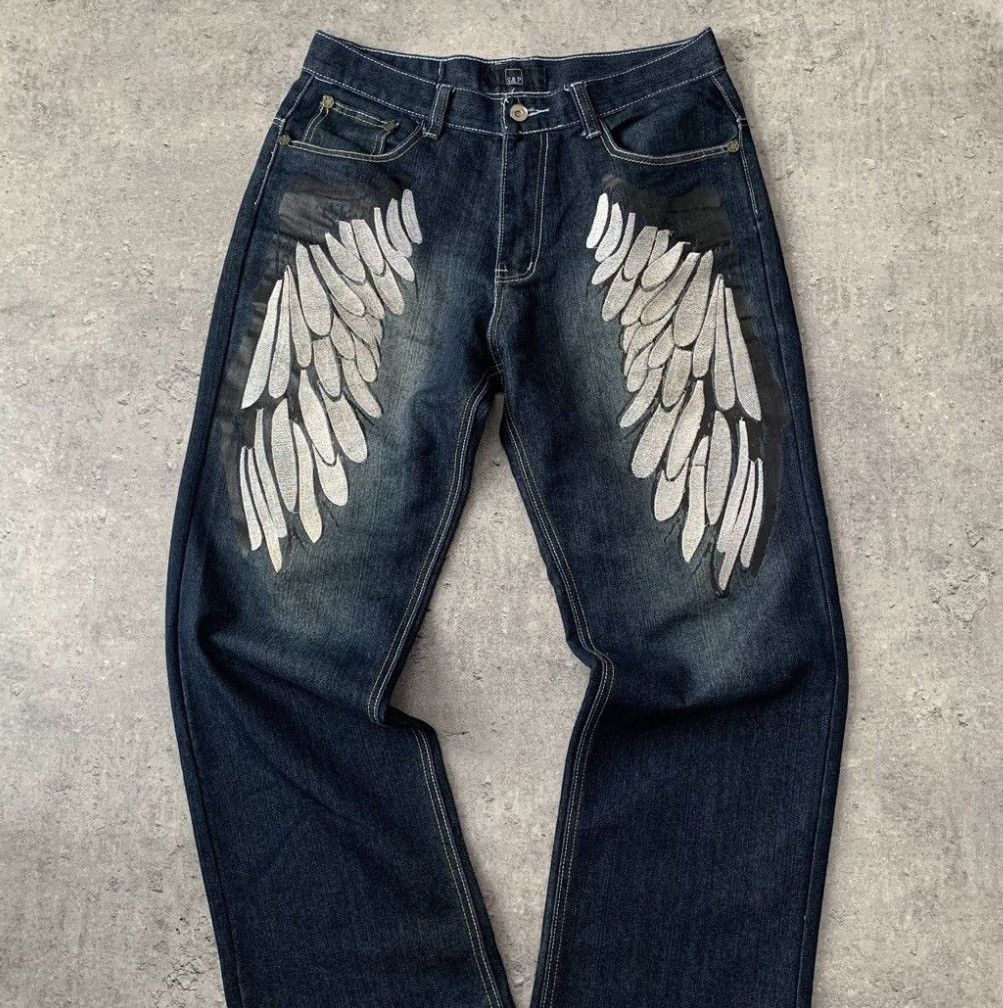 Vintage S&P Japenese y2k Denim Size US 34 / EU 50 - 7 Thumbnail