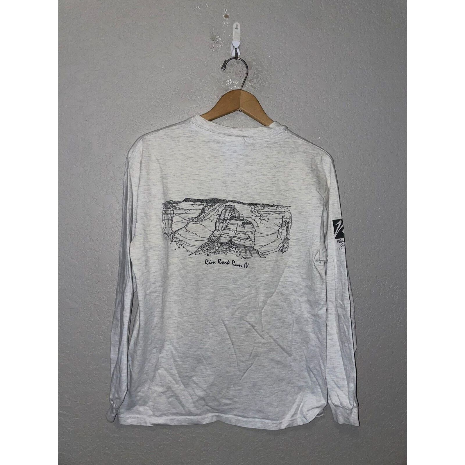 Hanes Vintage Rim Rock Run Shirt Mesa State Daily Sentinel Tee M Size US M / EU 48-50 / 2 - 1 Thumbnail