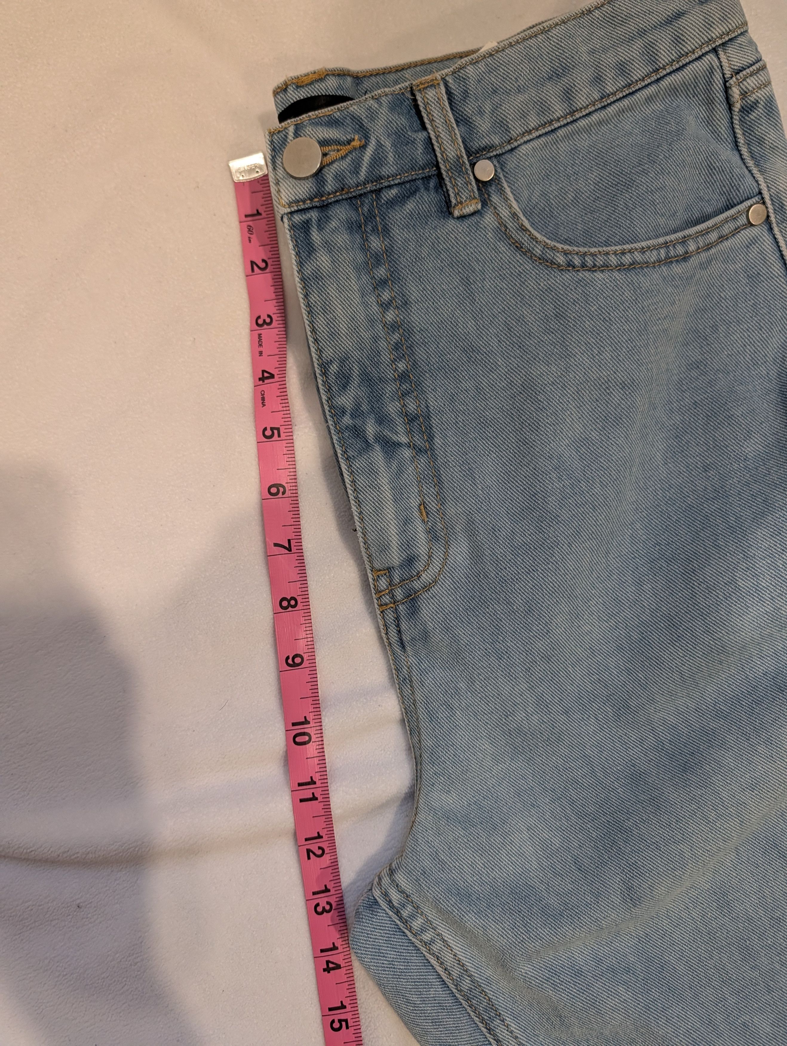 Oak + Fort Oak & Fort Super Light Wash straight leg denim Size US 30 / EU 46 - 6 Thumbnail