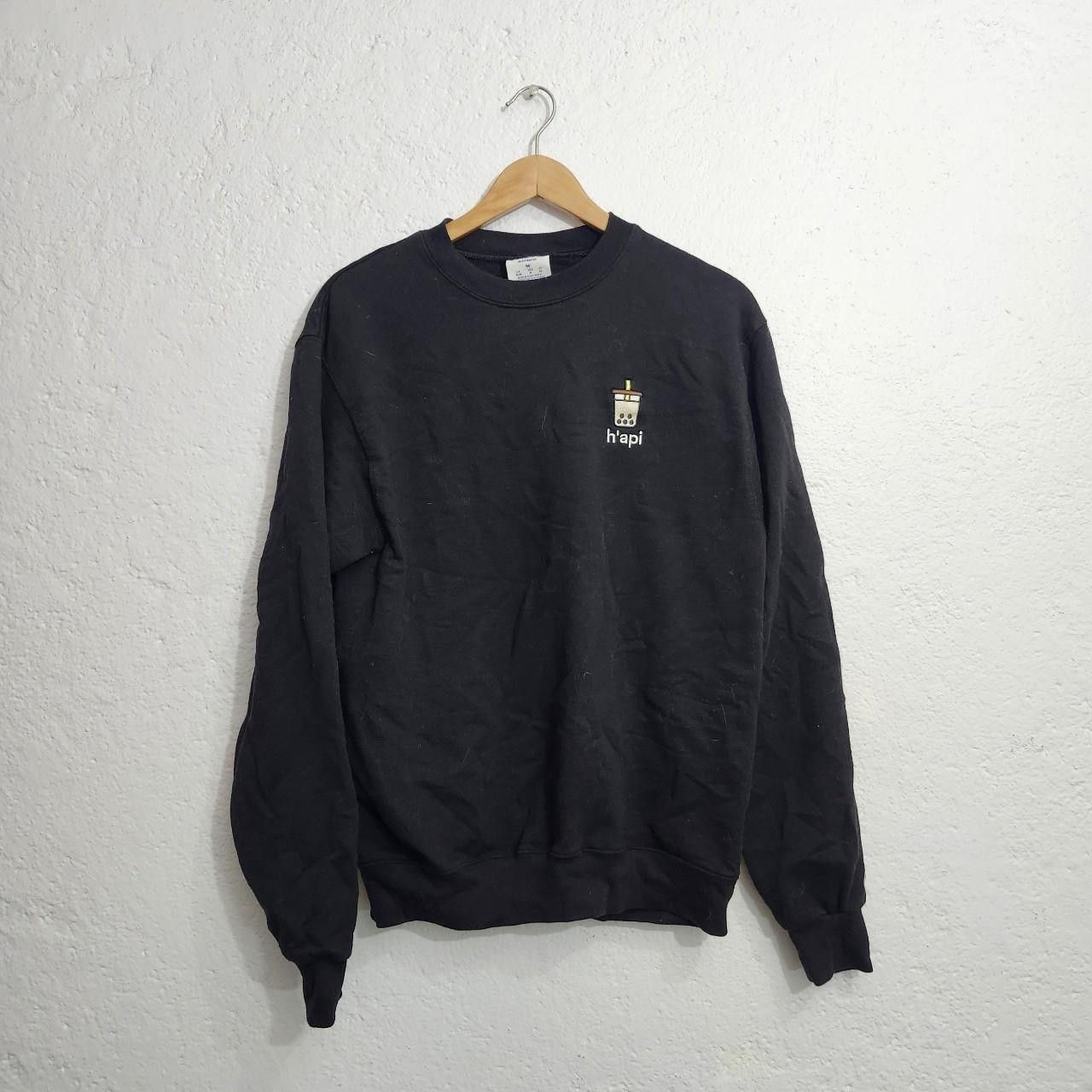 Other Black embroidered boba crewneck sweatshirt Size M / US 6-8 / IT 42-44 - 1 Thumbnail