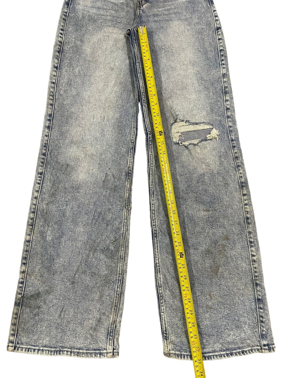 Japanese Brand Vintage Japanese Brand Blue Wash Style Baggy Jeans Size 24" / US 00 / IT 34 - 11 Thumbnail