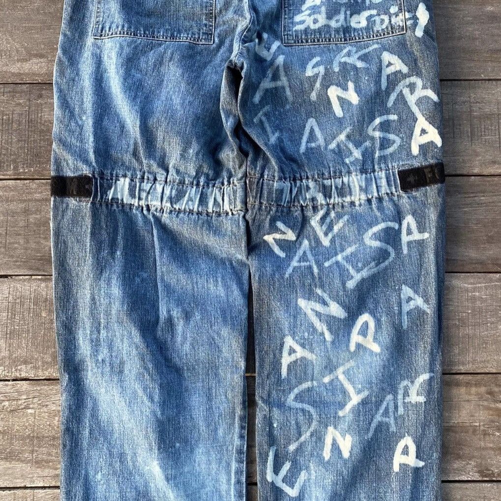 Marithe + Francois Girbaud Vintage Marithe Francois Girbaud Jeans Blue Baggy Pants Size US 36 / EU 52 - 4 Thumbnail