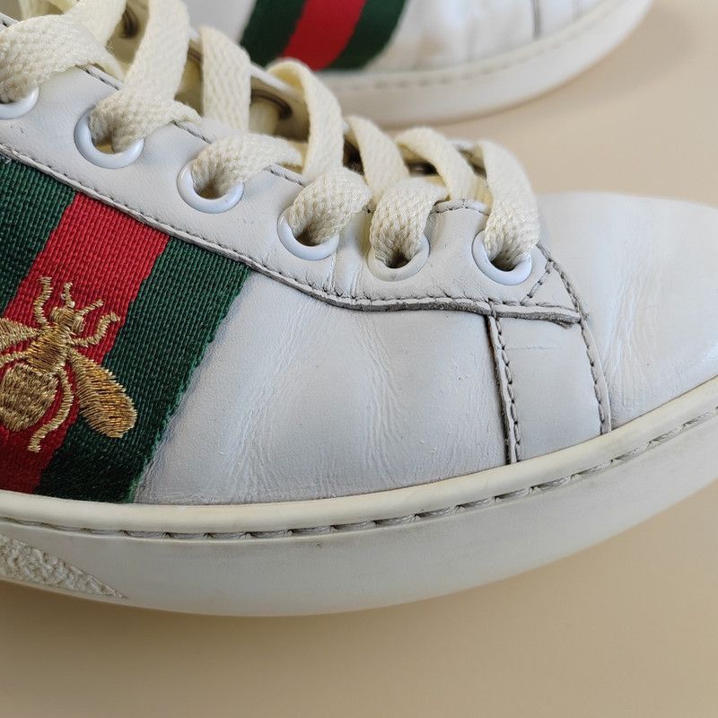 Gucci Gucci Ace Embroidered Fashion Sneakers for Women -2508 Size US 5 / IT 35 - 3 Thumbnail