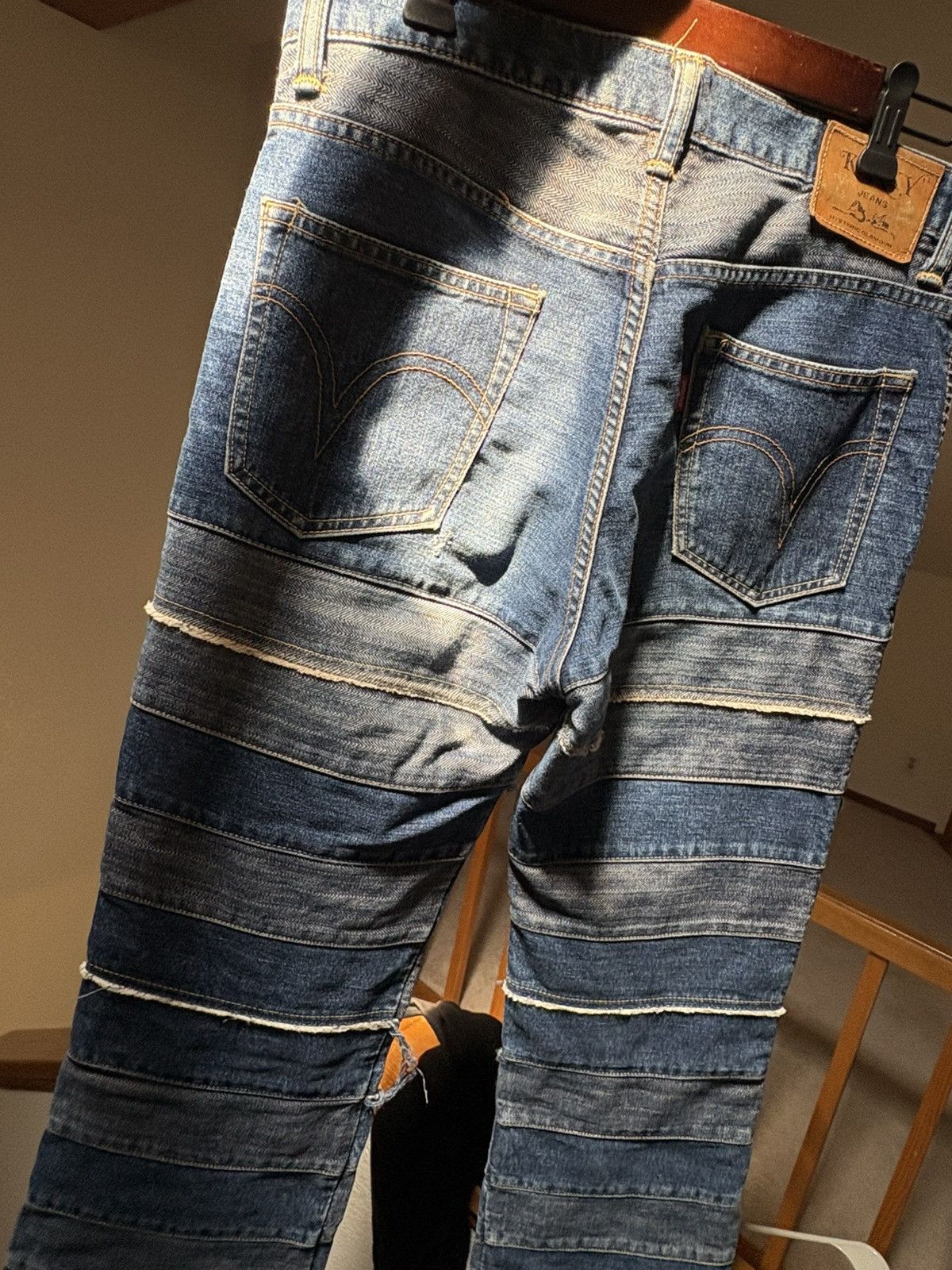 Hysteric Glamour ( RARE SIZE) Hysteric Glamour Hagi Kinky Panel Jeans Size US 32 / EU 48 - 1 Thumbnail