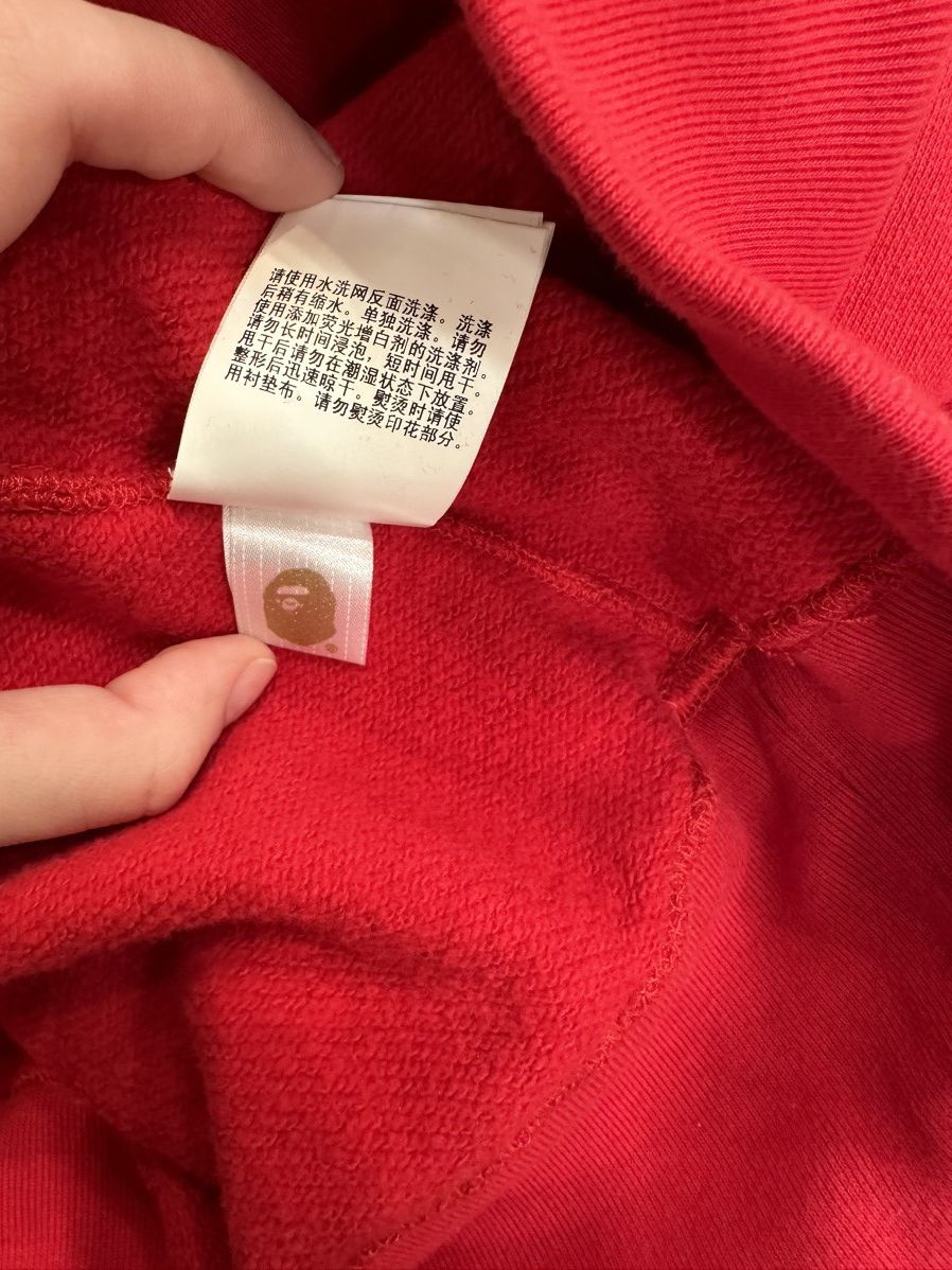 Bape Bape ABC Pink Stripe Pullover Size US L / EU 52-54 / 3 - 8 Thumbnail