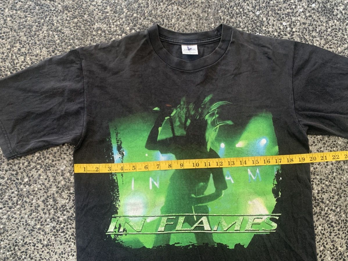 Band Tees × Vintage Vintage 2005 In Flames Heavy Metal Band T shirt Size US M / EU 48-50 / 2 - 8 Thumbnail