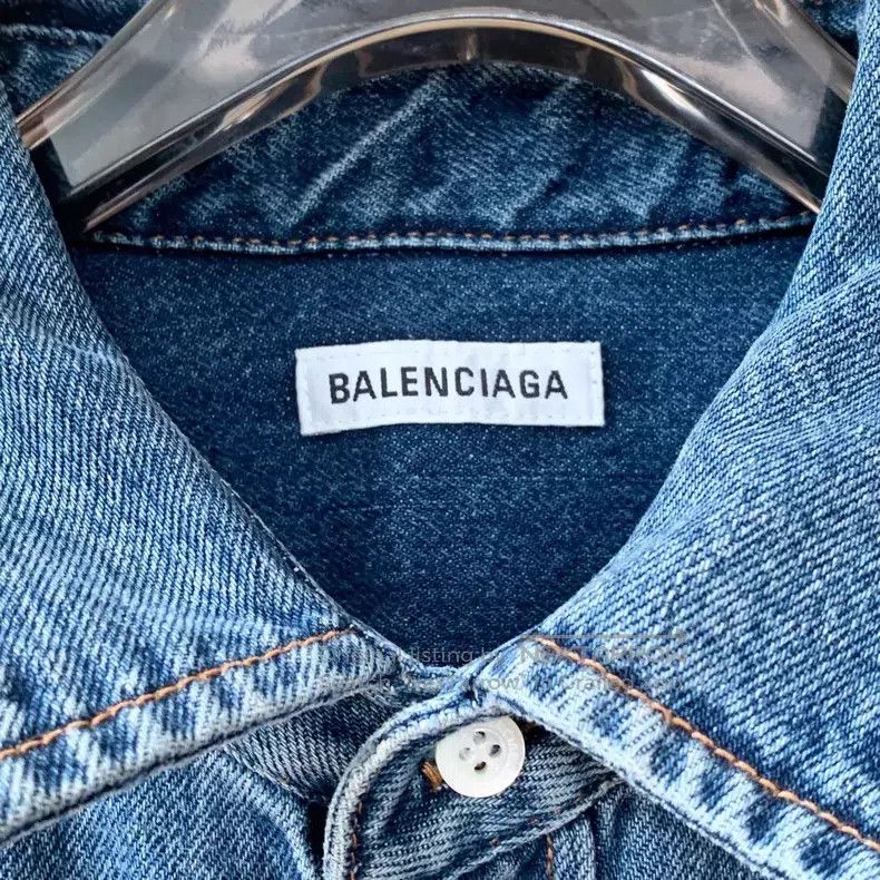 Balenciaga Balenciaga Denim Dress Size S / US 4 / IT 40 - 2 Thumbnail