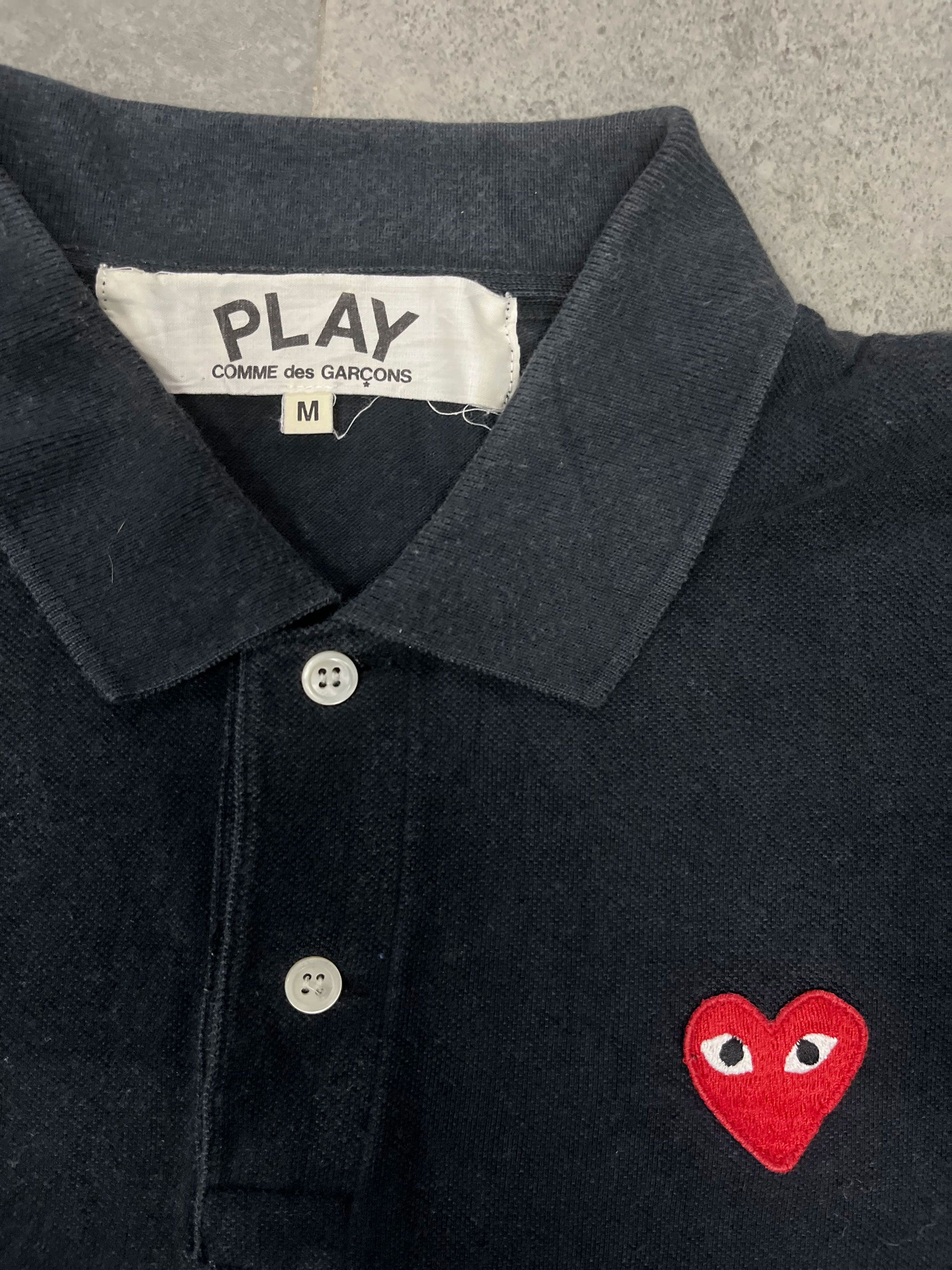 Comme des Garcons × Japanese Brand Comme des Garcons Short Sleeve Polos Size US M / EU 48-50 / 2 - 2 Thumbnail