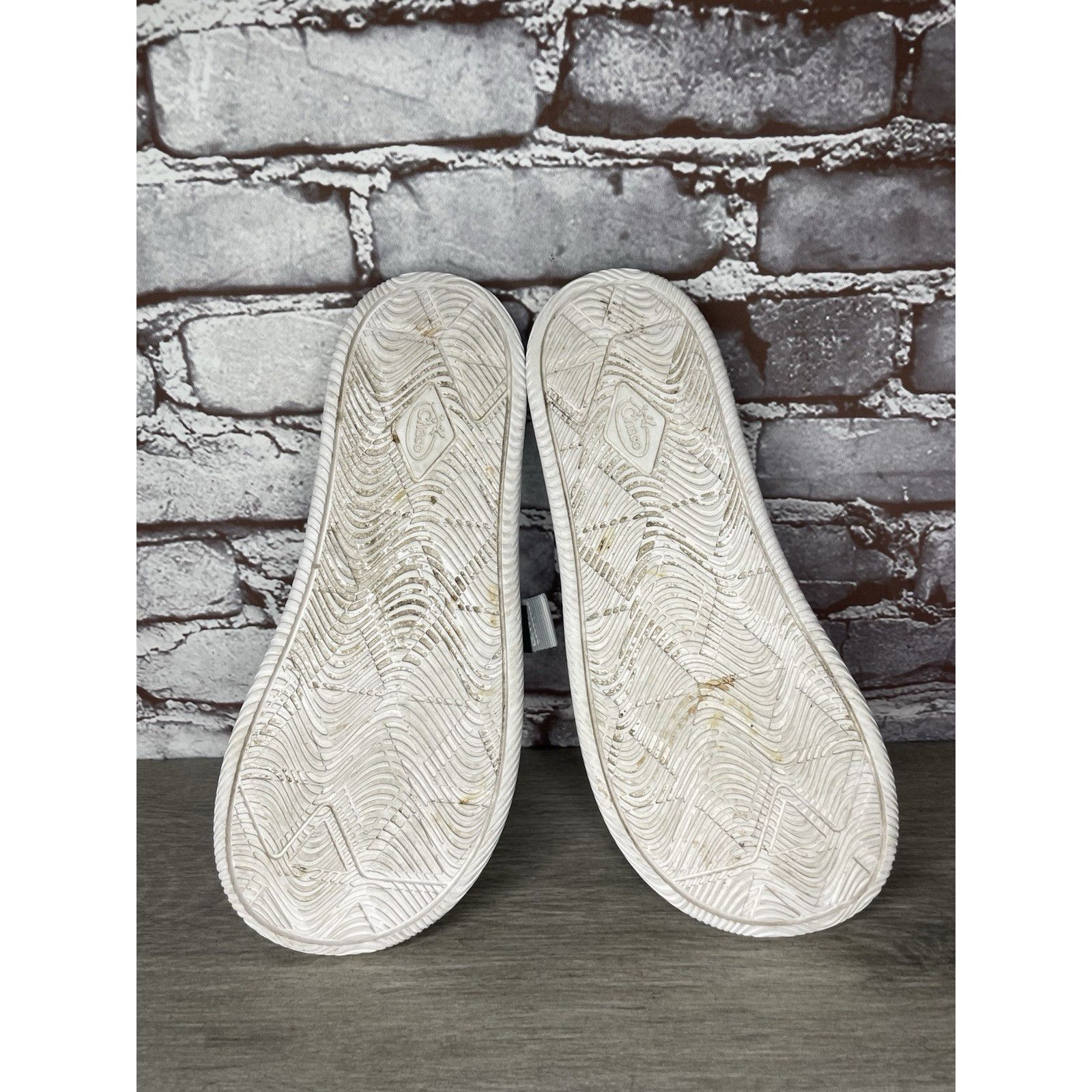 Chaco Chaco Chillo White Textile Synthetic Straps Slides Sandals W Size US 11 / IT 41 - 17 Thumbnail