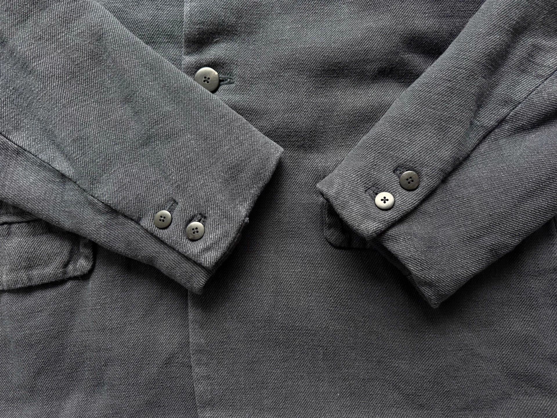 Visvim VISVIM 25AW ICT GALEN WOOL DMGD NAVY 2 wool-linen blazer Size US M / EU 48-50 / 2 - 7 Thumbnail