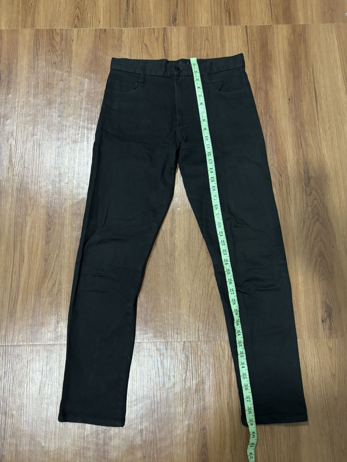 Hysteric Glamour × Japanese Brand × Vintage Vintage Hysteric Glamour Super Black Denim Jeans Size US 30 / EU 46 - 11 Thumbnail