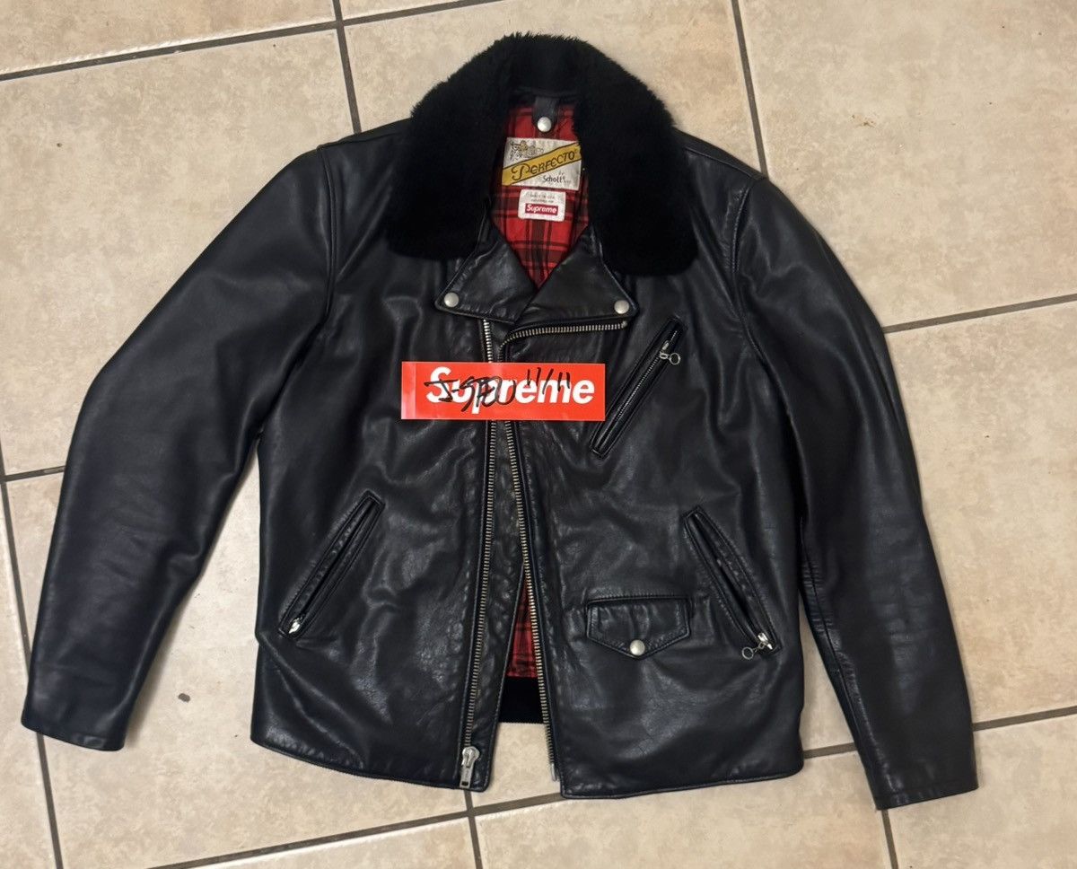 Supreme Supreme Schott Perfecto FW14 Size US M / EU 48-50 / 2 - 1 Thumbnail