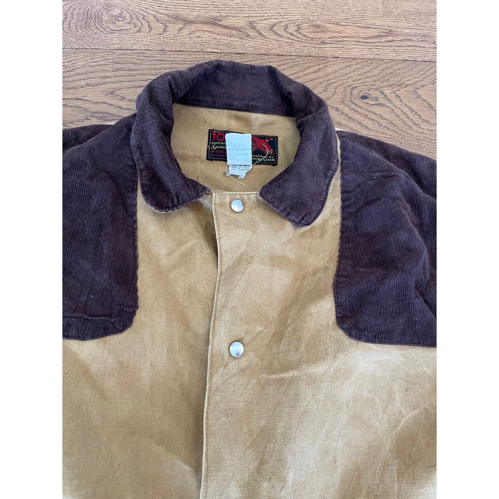 Other Vtg 70s 10X USA Made Canvas Hunting Field Jacket Corduroy M Size US M / EU 48-50 / 2 - 4 Thumbnail