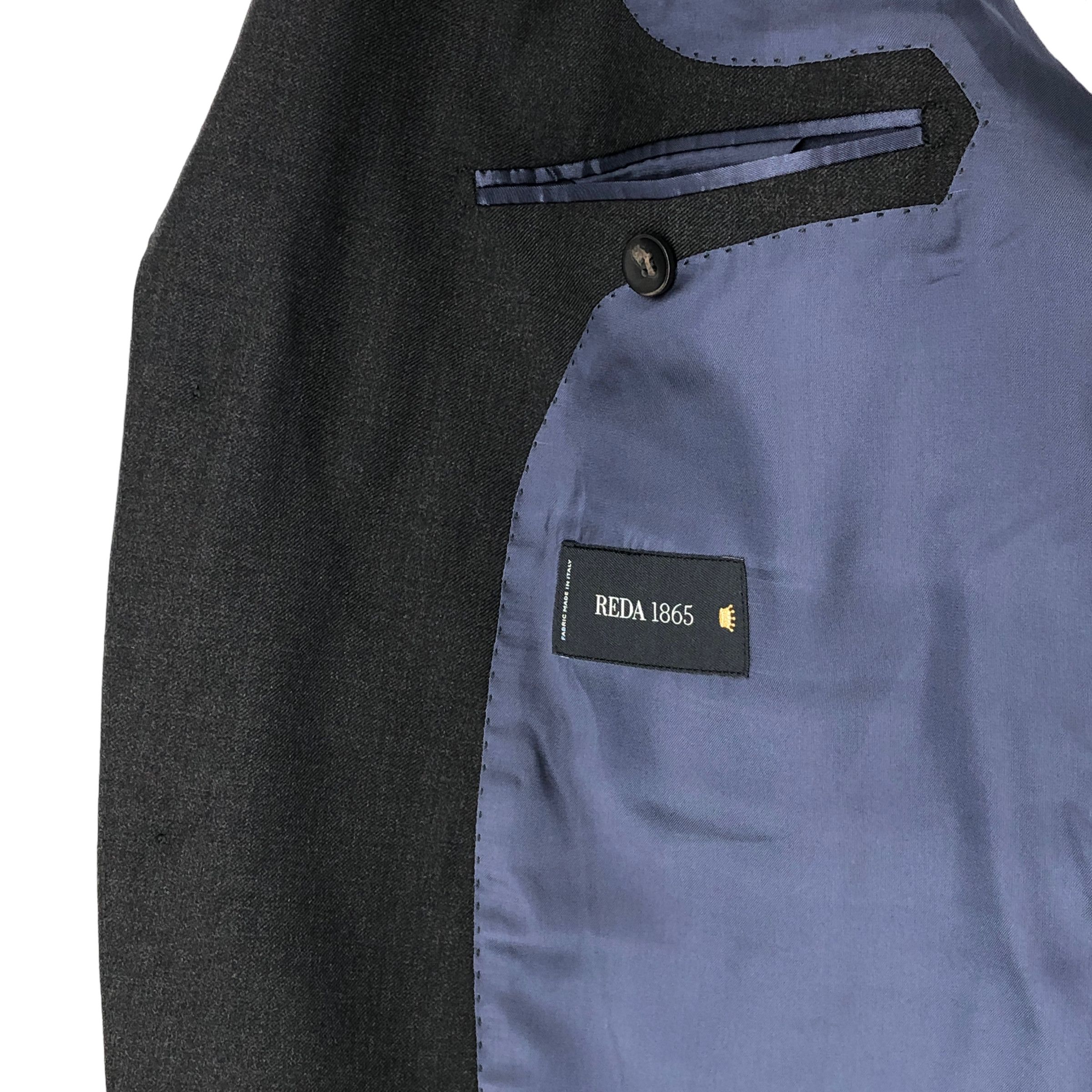 Suitsupply Napoli Single Breasted Wool Blazer Size EU:28; UK 46; US:46R Size 46R - 8 Thumbnail