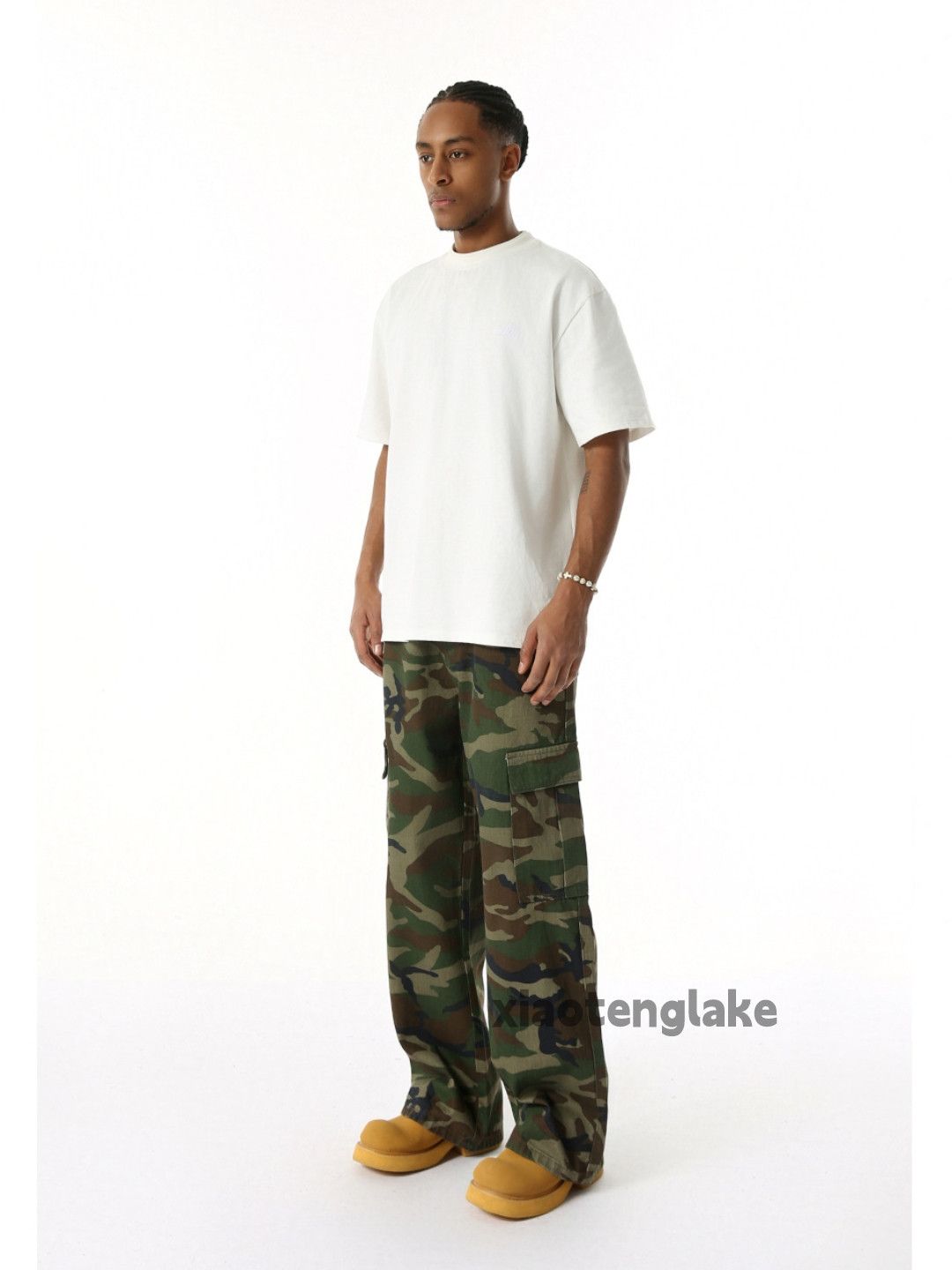 Designer × Japanese Brand × Vintage Utility military loose hiphop y2k pattern cargo pants Size US 32 / EU 48 - 8 Thumbnail
