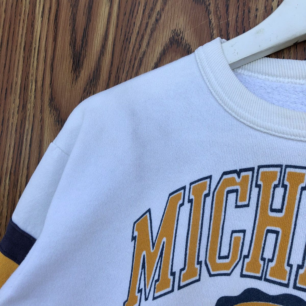 Vintage Vintage The University of Michigan Crewneck Sweatshirt Size S / US 4 / IT 40 - 5 Thumbnail