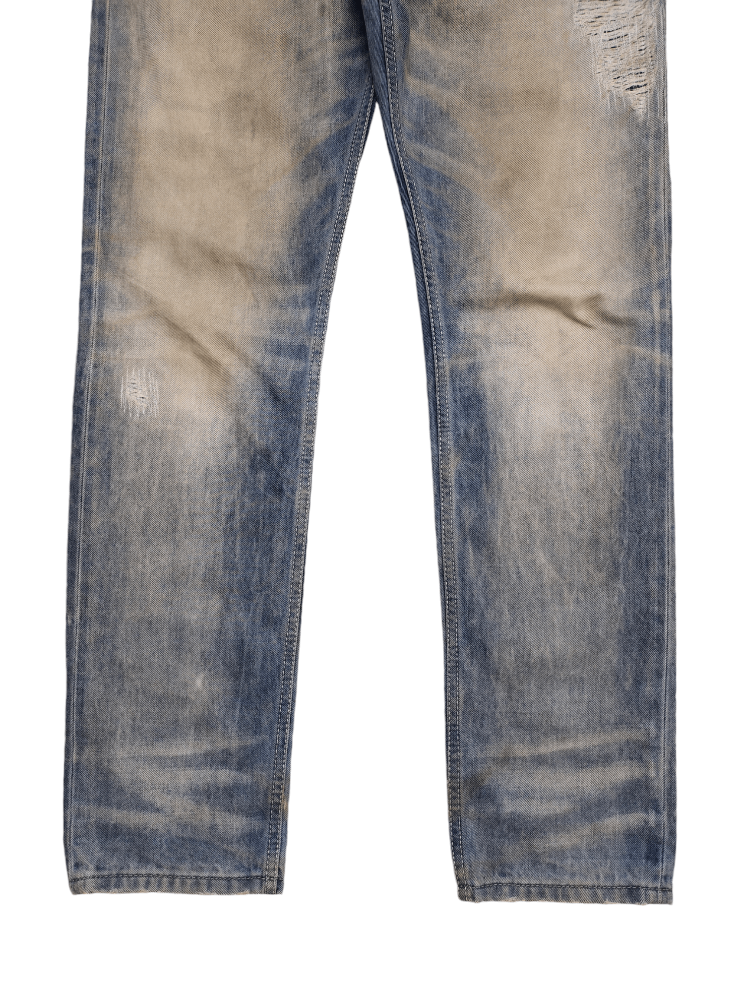 Diesel Vintage Y2k Diesel Krayver Slim Distress Rusty Denim Jeans Size US 30 / EU 46 - 5 Thumbnail