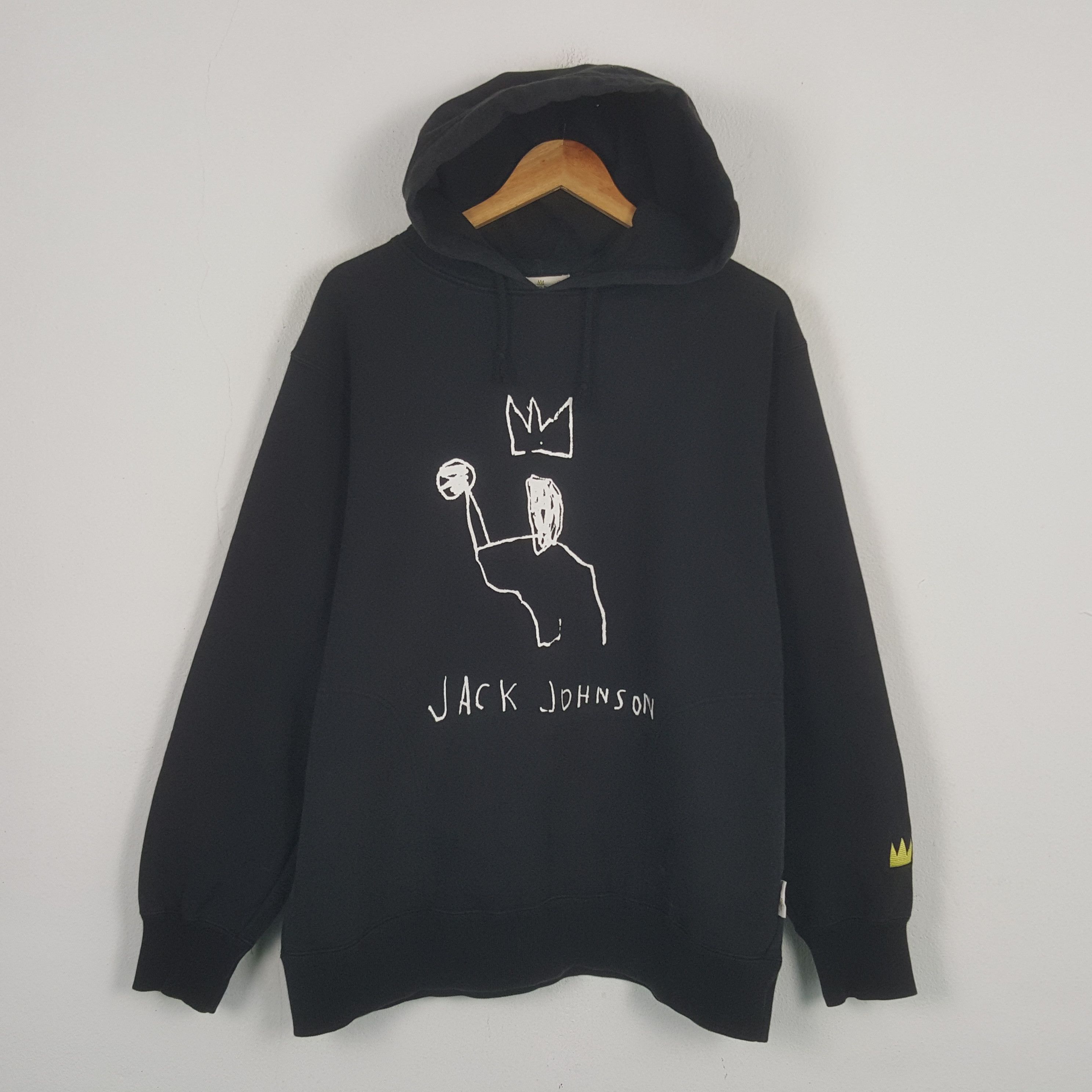Jean-Michel Basquiat Vintage Jack Johnson Jean Micheal Basquiat Art Hoodies RR 18 Size US XL / EU 56 / 4 - 1 Thumbnail