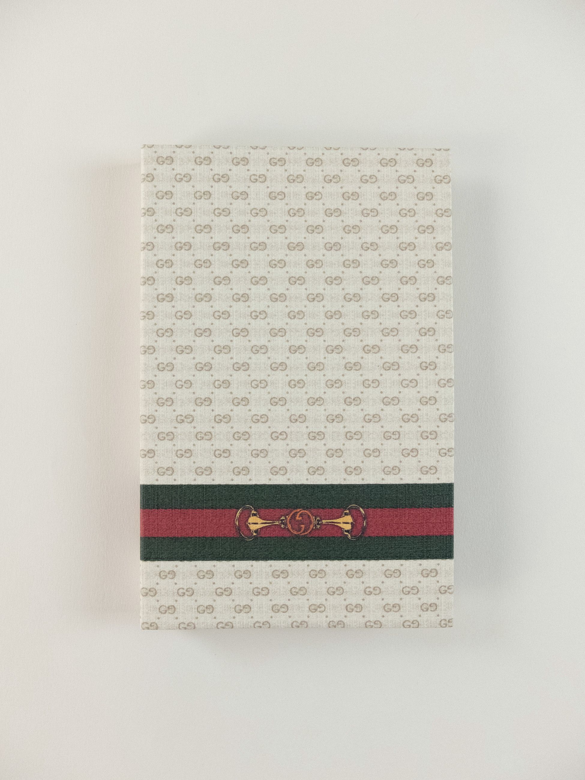 Gucci GUCCI ivory Web & horsebit print notebook card envelope set Size ONE SIZE - 1 Thumbnail