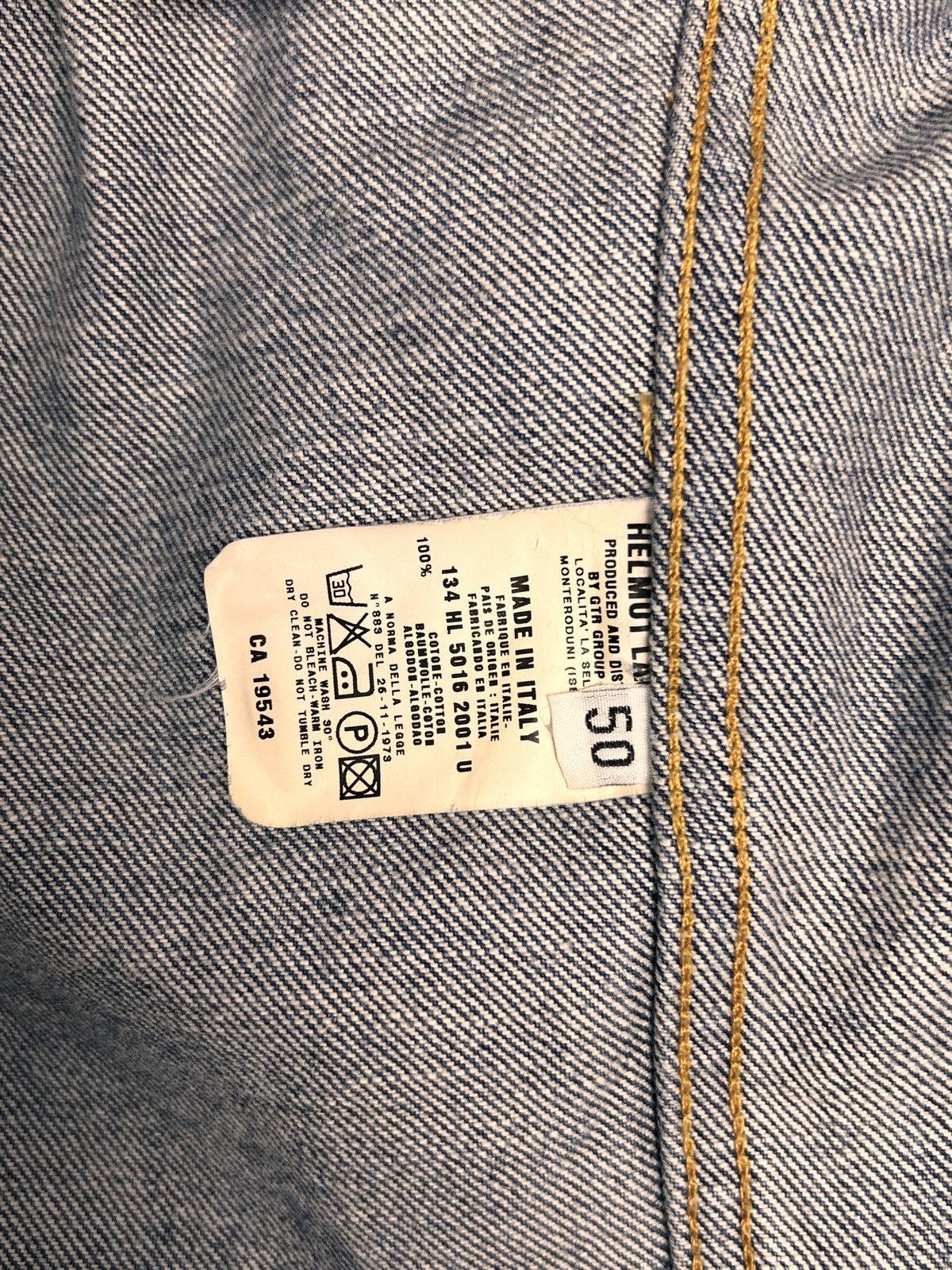 Helmut Lang 1998 Helmut Lang Denim Jacket Size US M / EU 48-50 / 2 - 4 Thumbnail