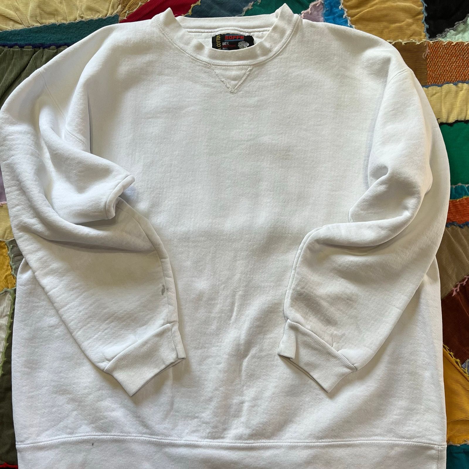 Other Vintage Spevco Creative Operations White Crewneck Large / XL Size US L / EU 52-54 / 3 - 2 Thumbnail